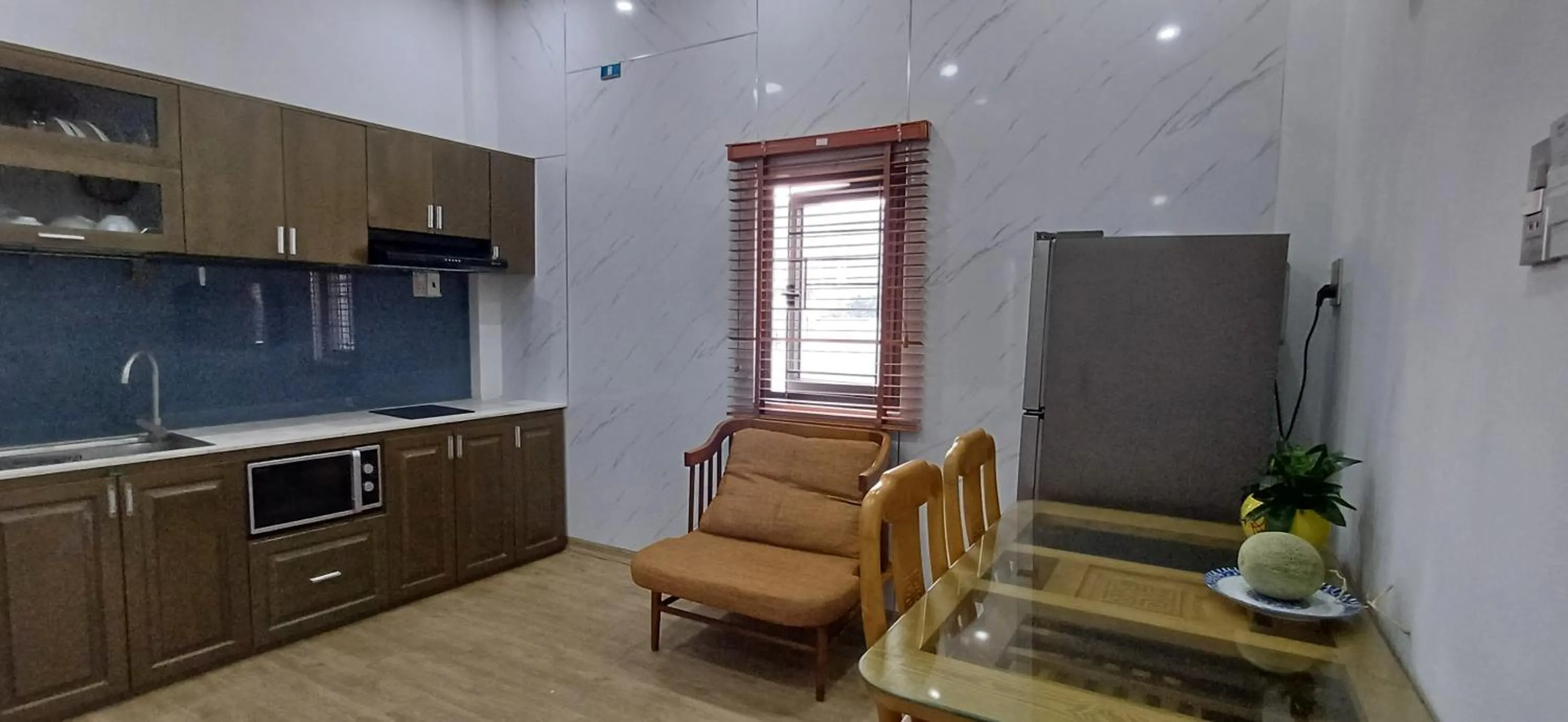 Kitchen or kitchenette in Seashine Apartment