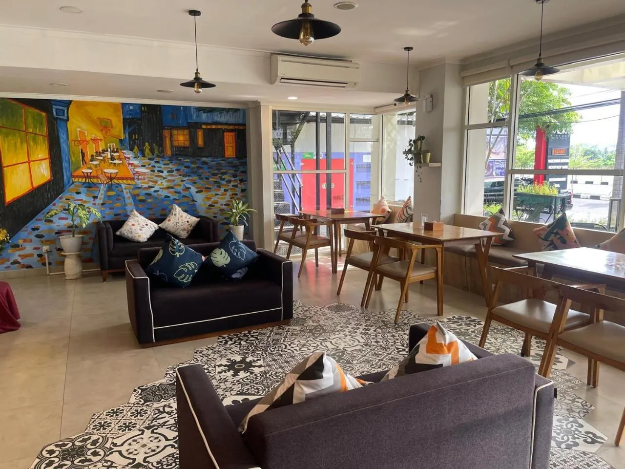 Lobby or reception in Kaloka Airport Hotel