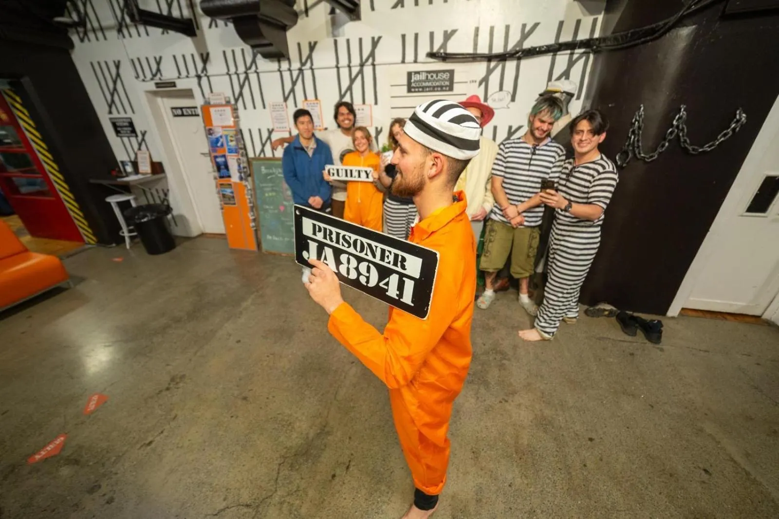 People in Jailhouse Accommodation