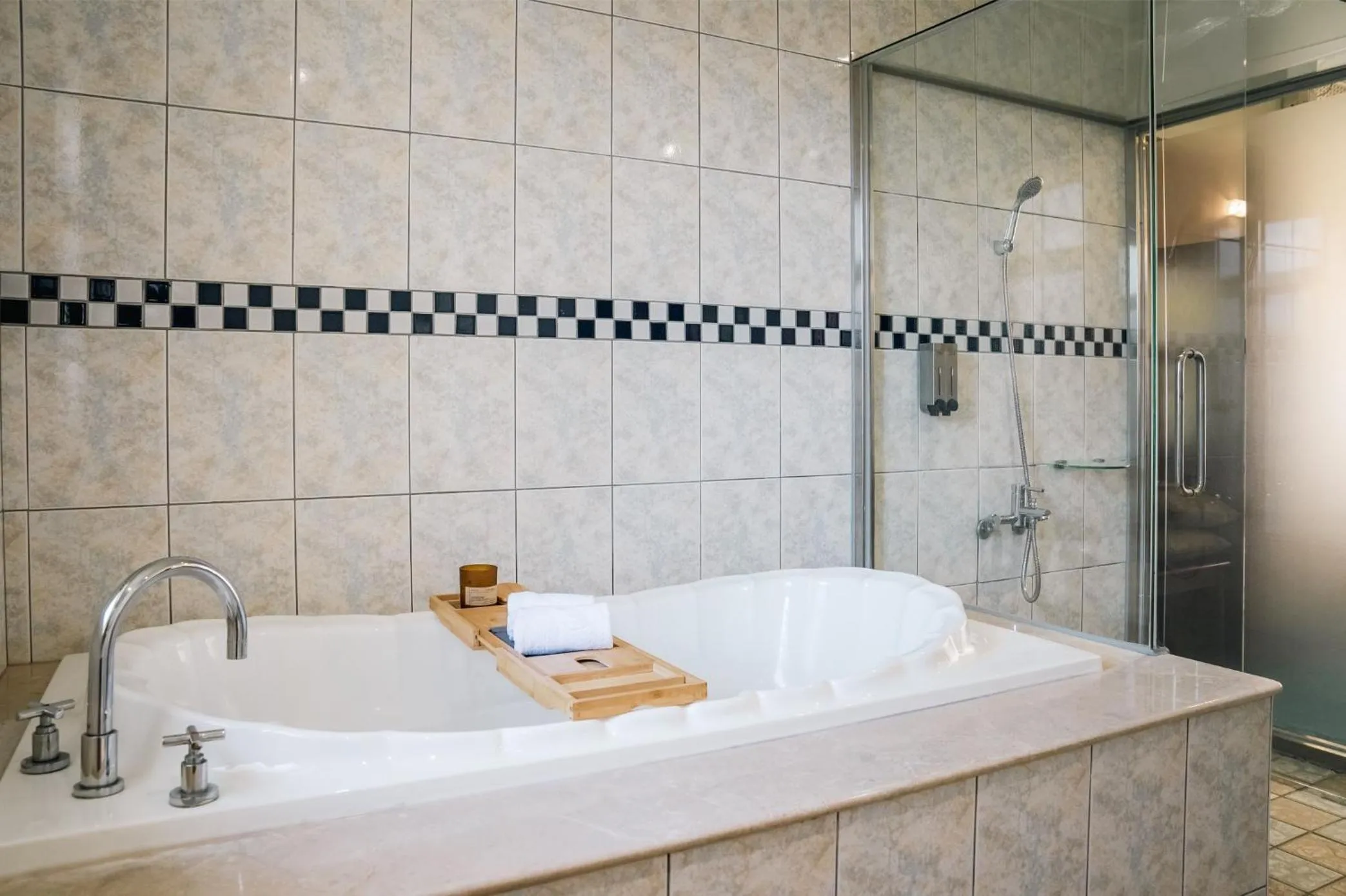 Shower in East Coast Hotel