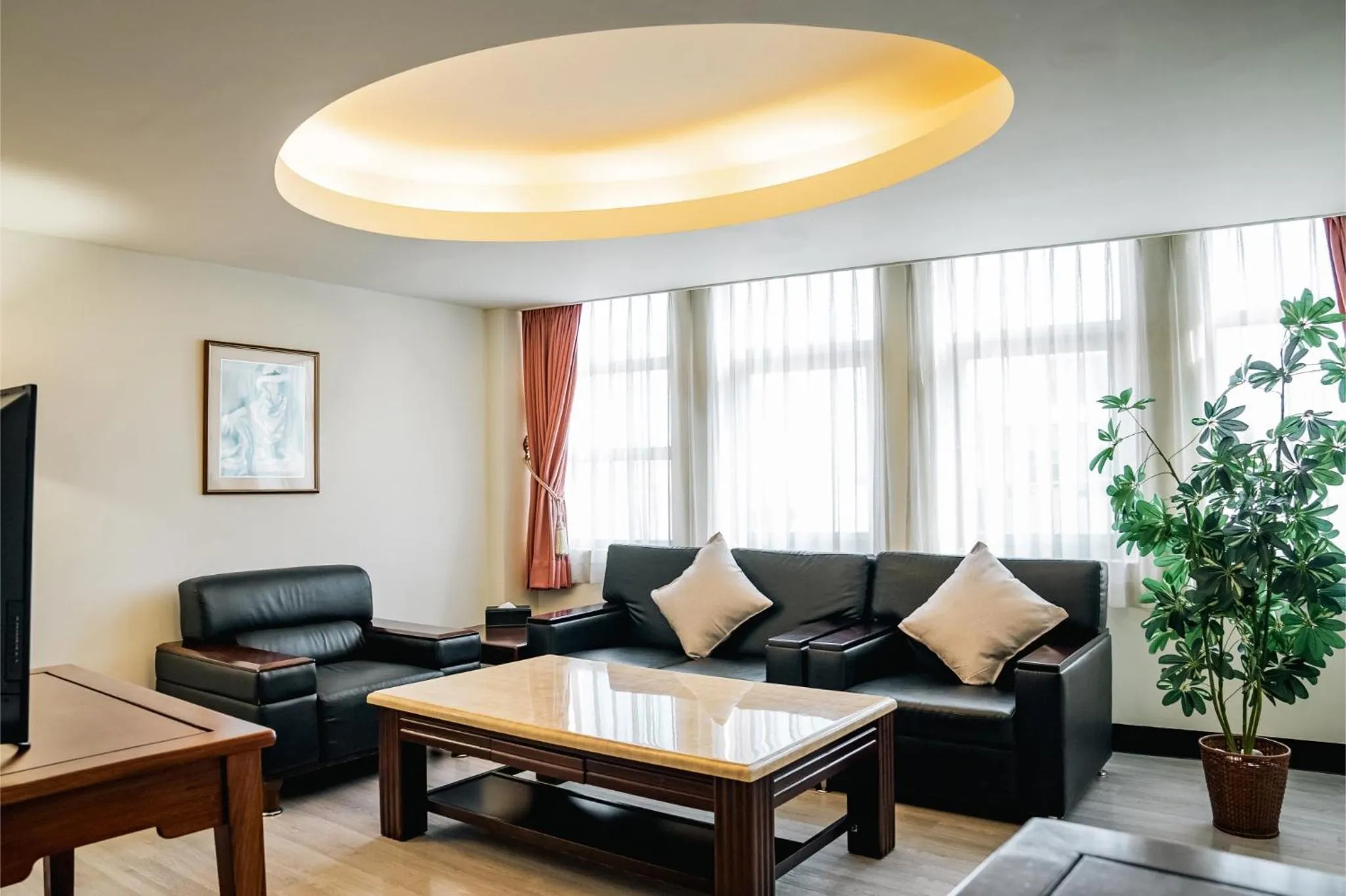 Living room in East Coast Hotel