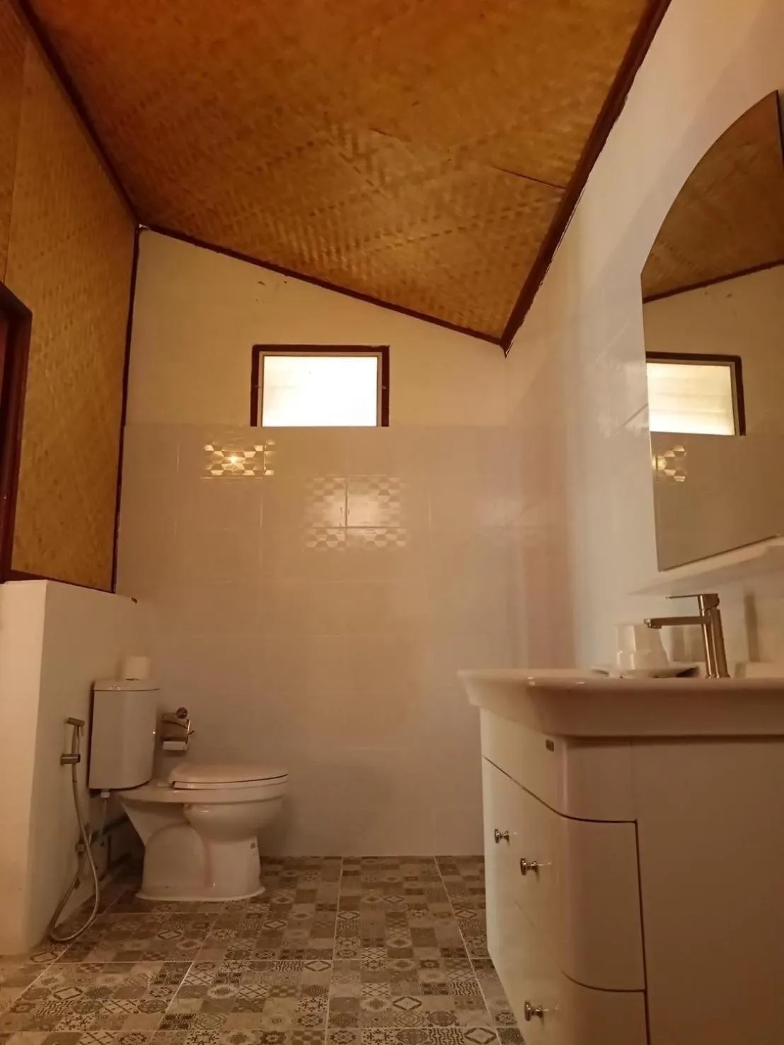 Toilet in P.D. Beach Resort