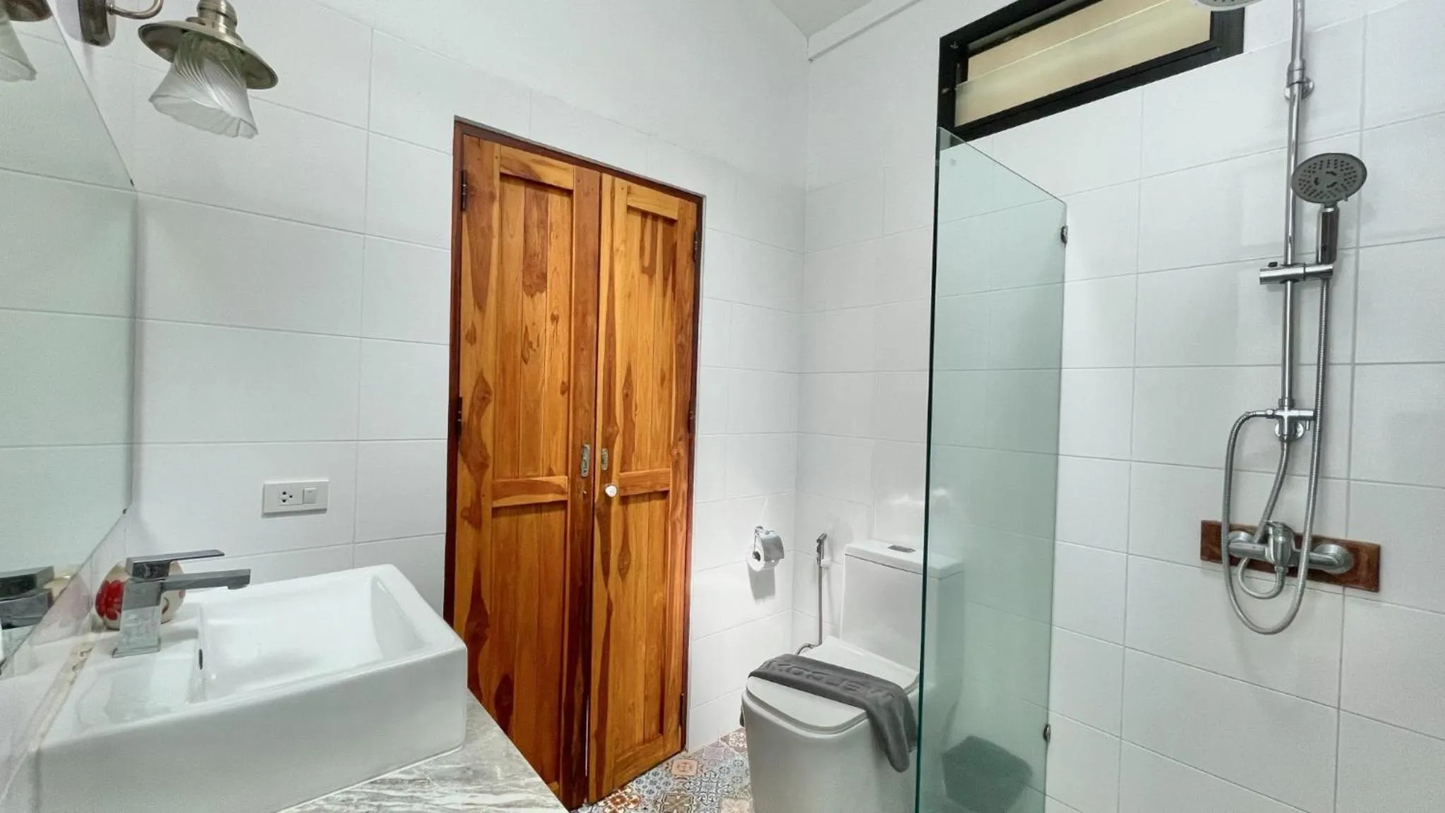 Shower in P.D. Beach Resort