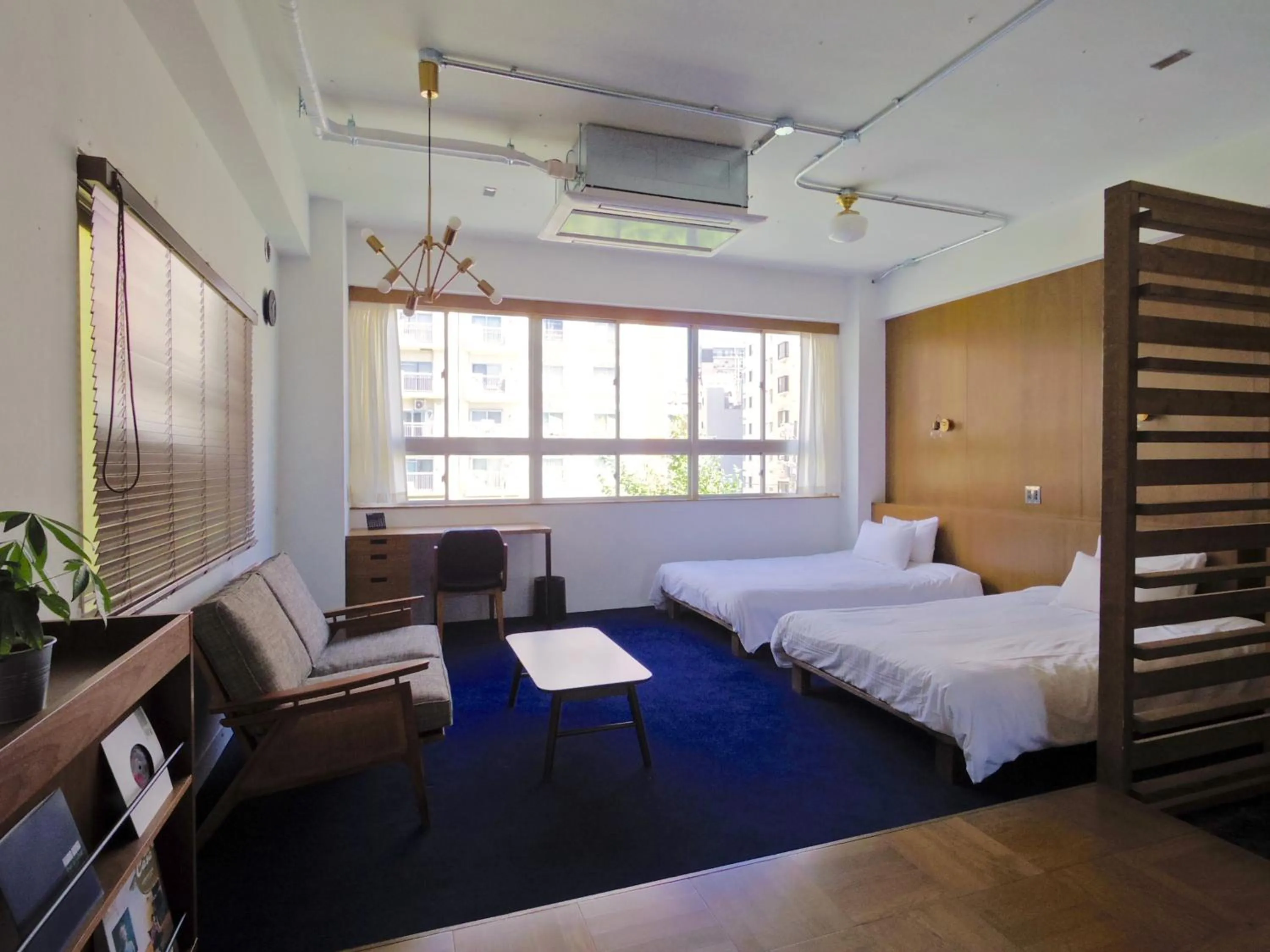 Photo of the whole room, Bed in No Service Hotel