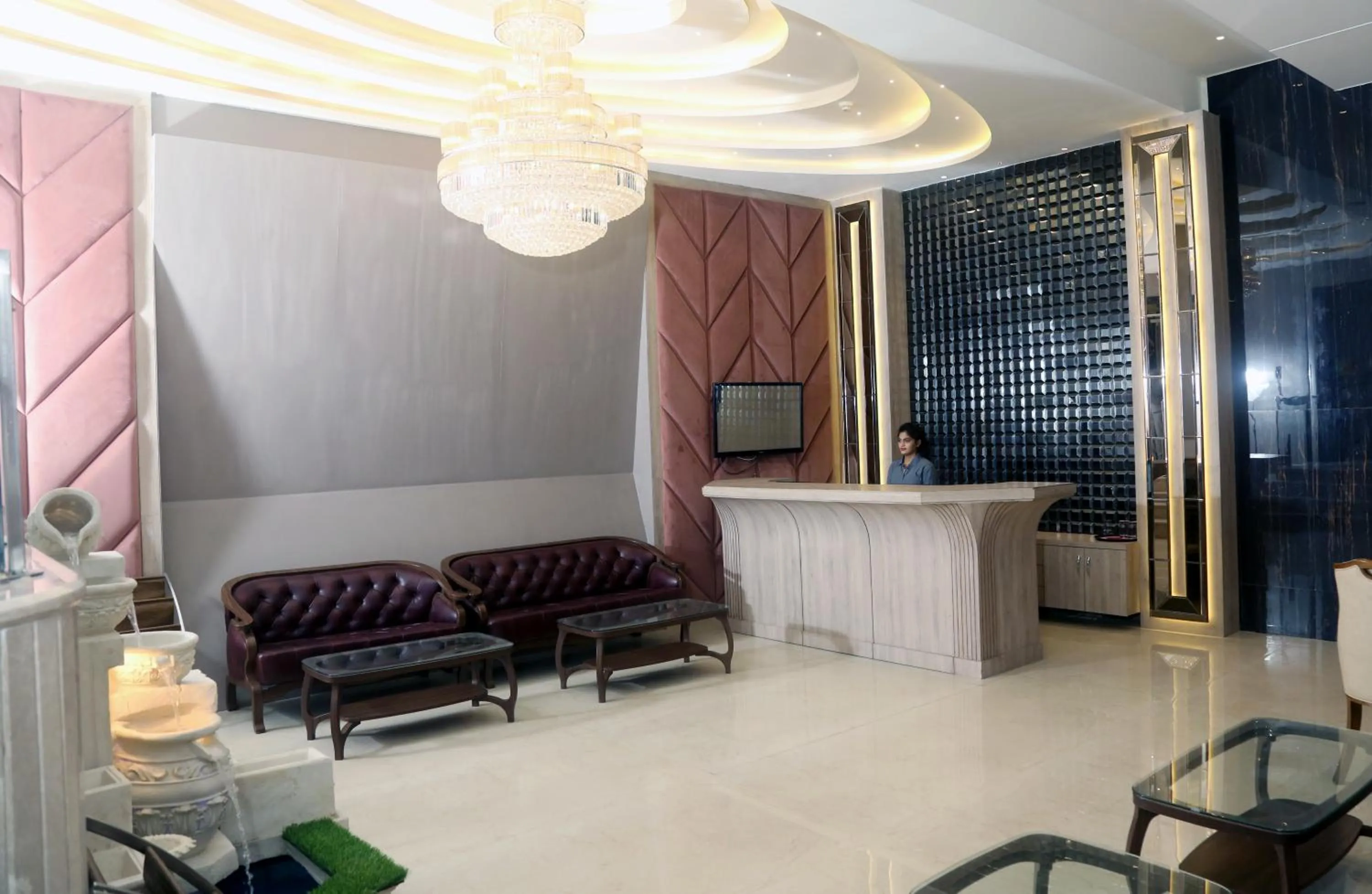 Lobby or reception in OM Clarks Inn Raebareli