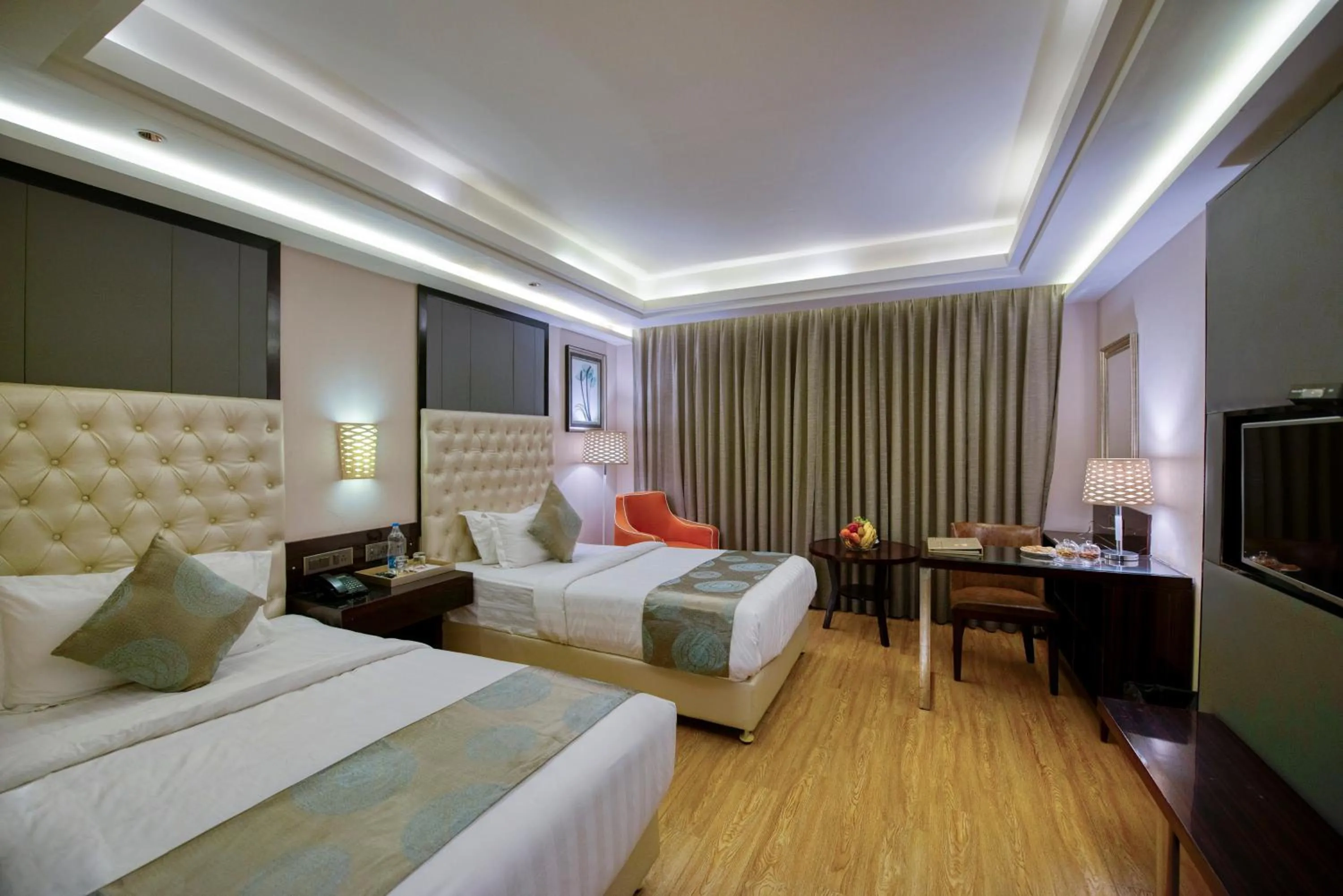 Bedroom, Bed in OM Clarks Inn Raebareli