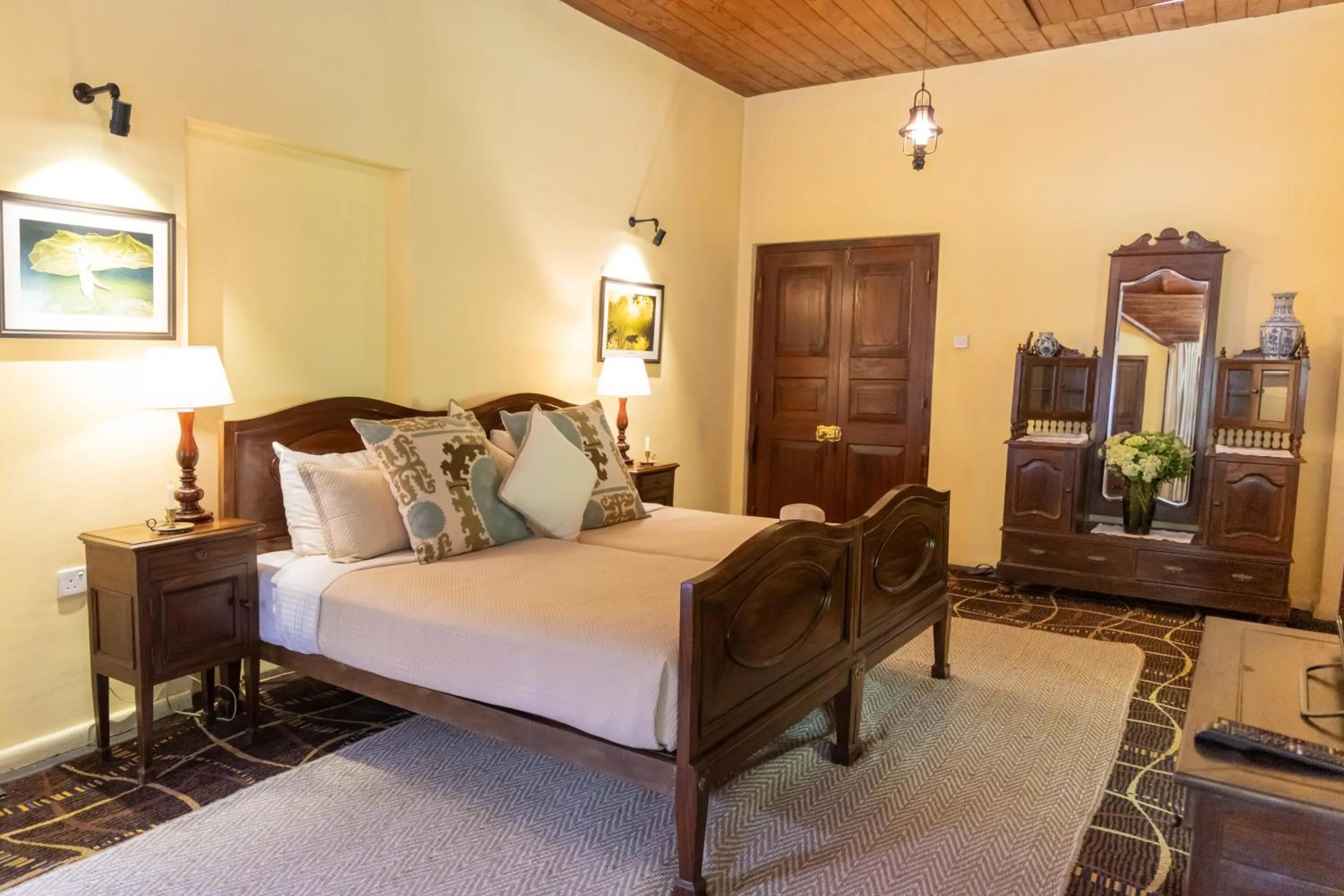 Bed in Ferncliff Bungalow
