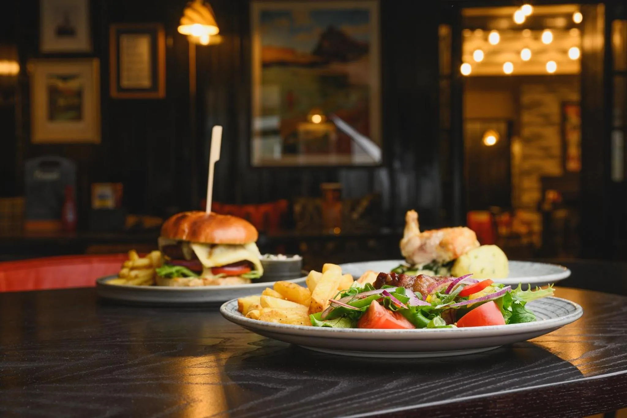 Food and drinks in Tyn-y-Coed Inn