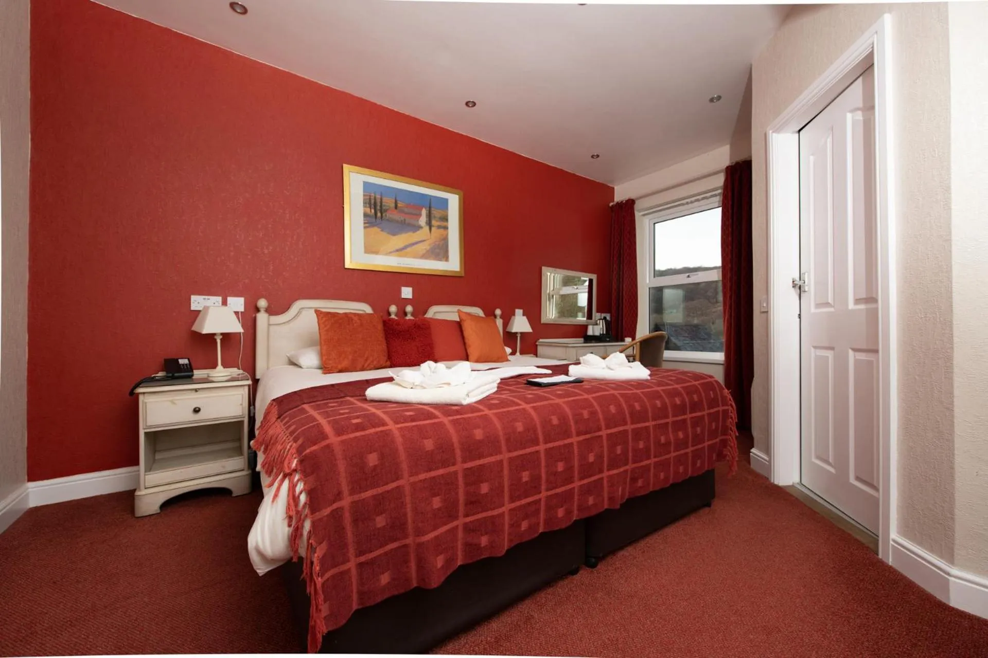 Bed in Tyn-y-Coed Inn