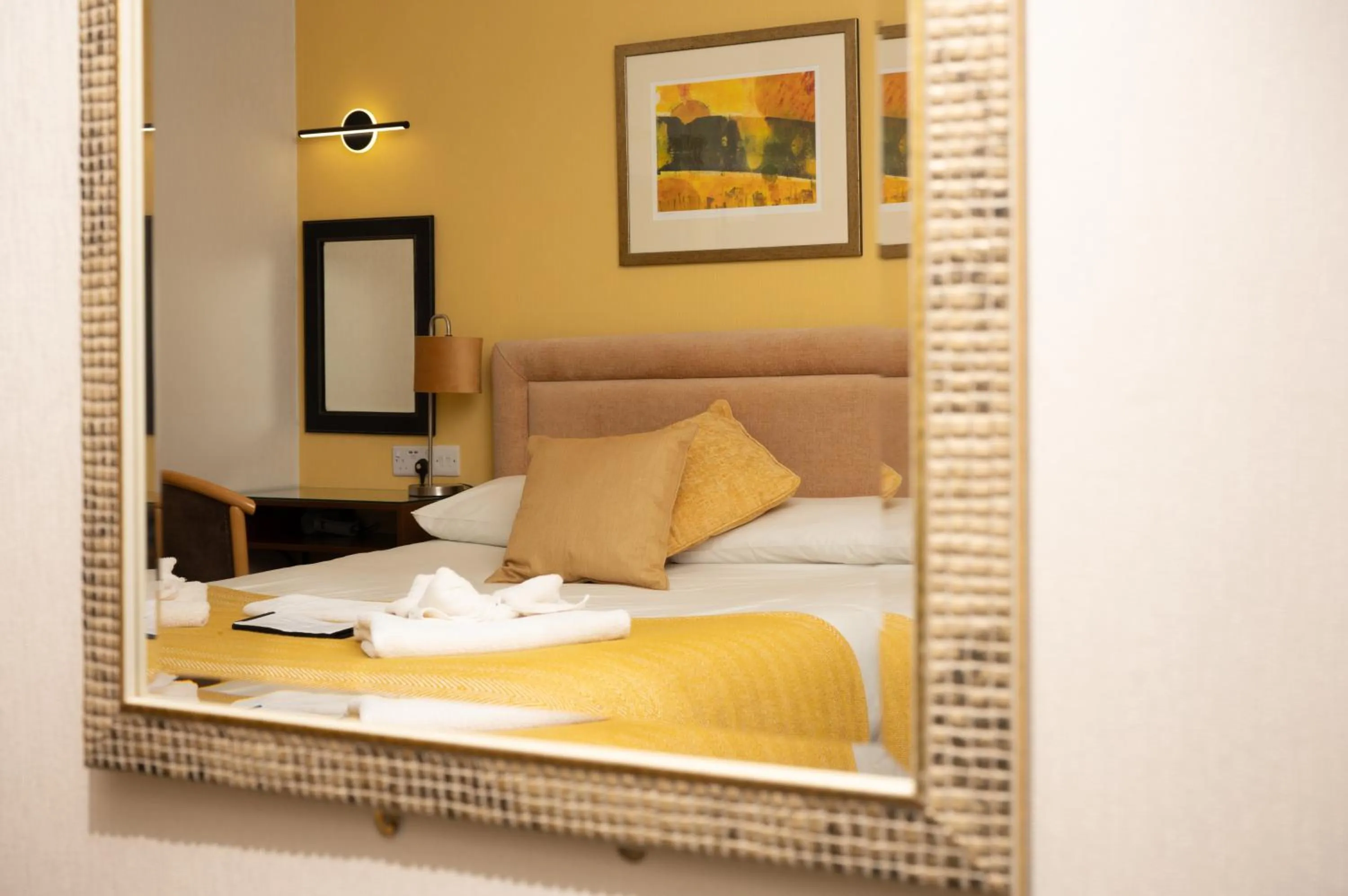 Bed in Tyn-y-Coed Inn