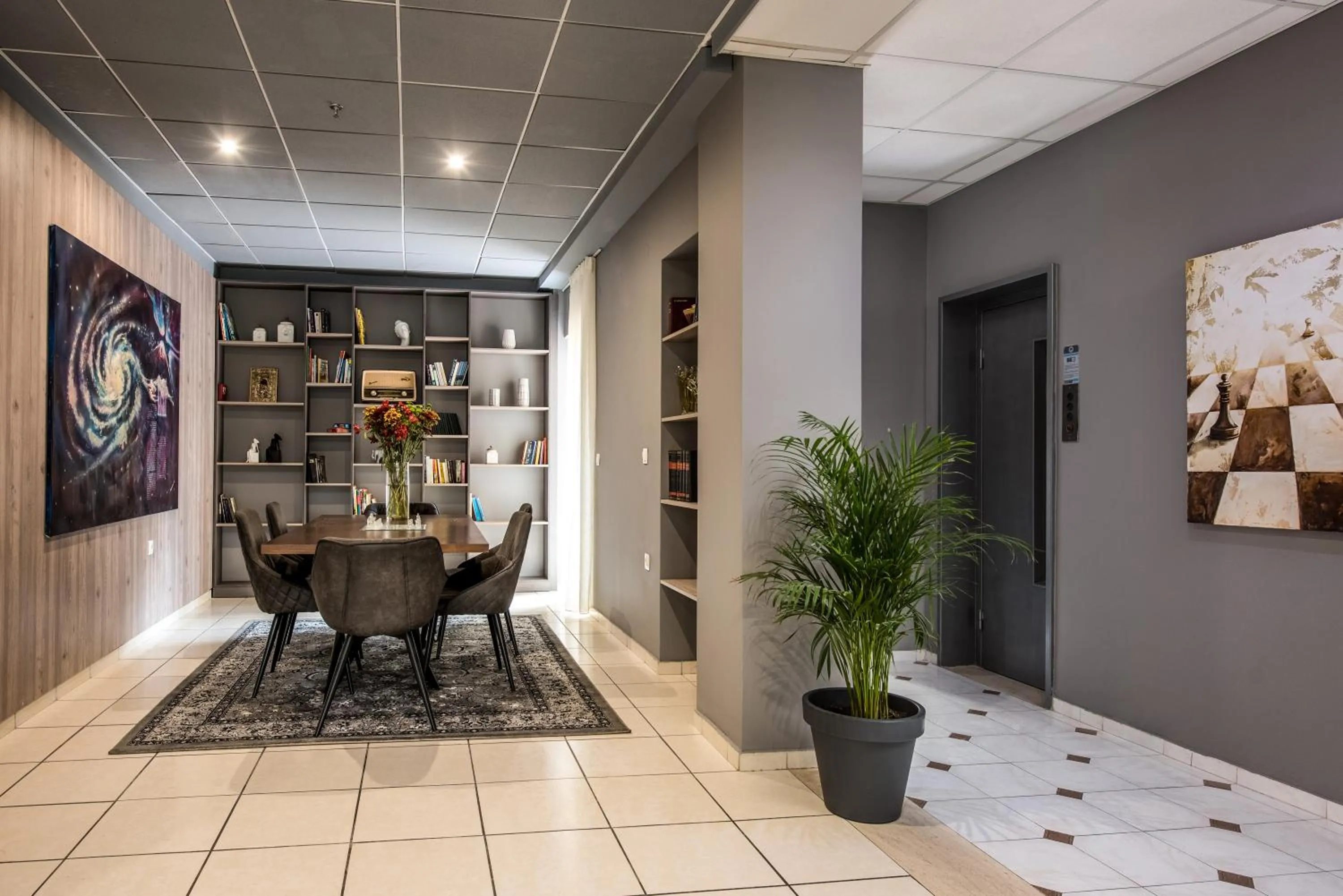 Library in Galaxy Hotel