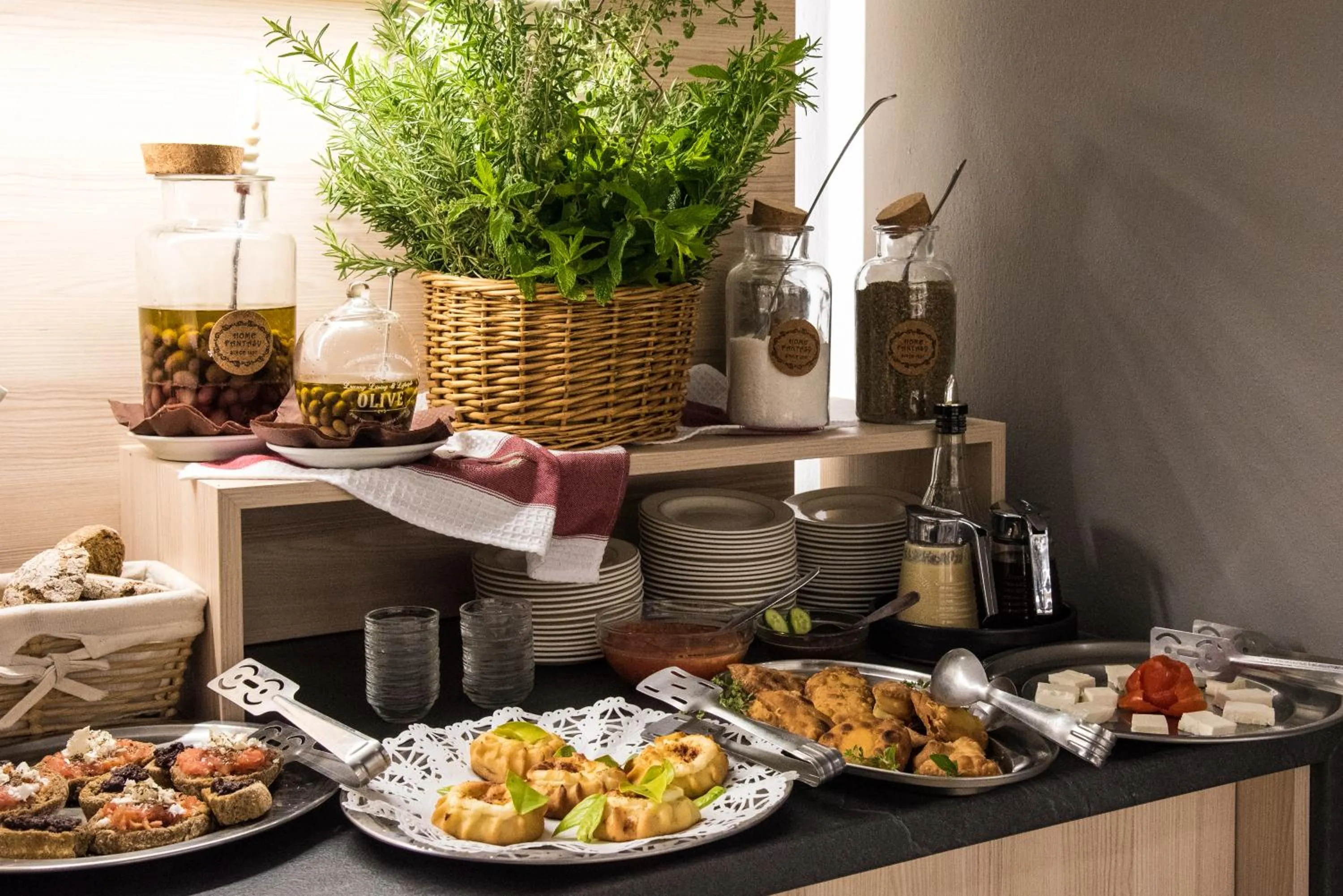 Buffet breakfast in Galaxy Hotel