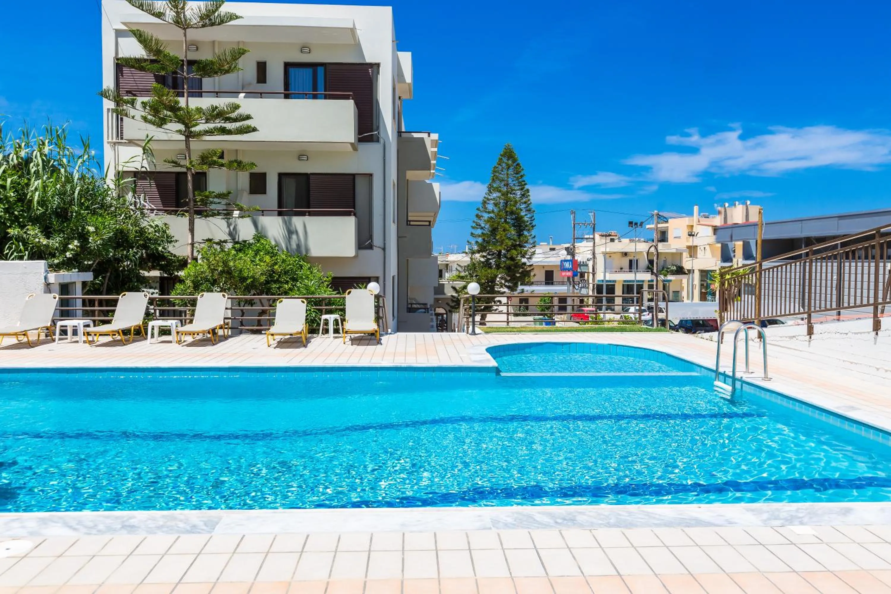 Swimming pool in Eltina Hotel