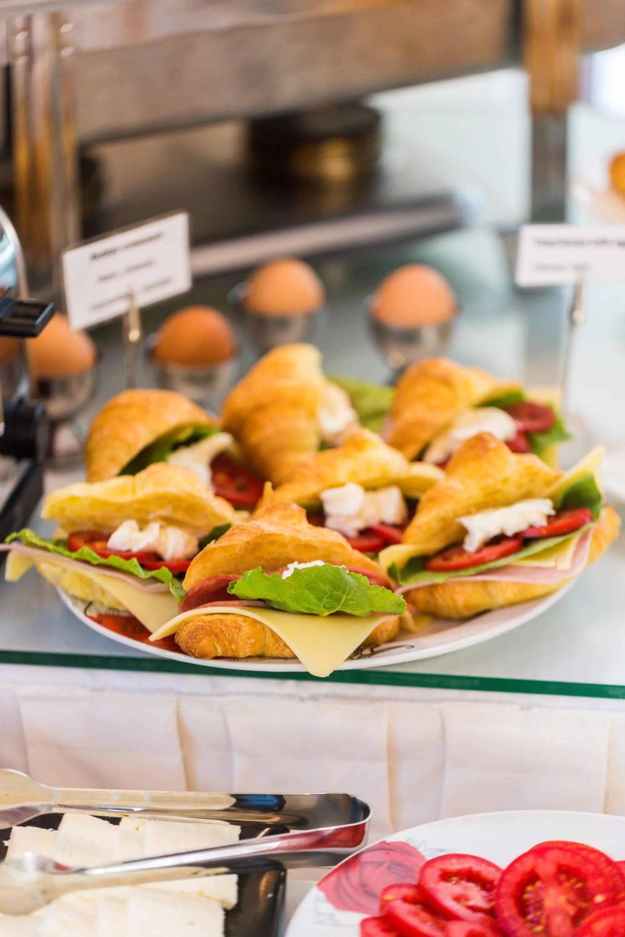 Buffet breakfast in Eltina Hotel