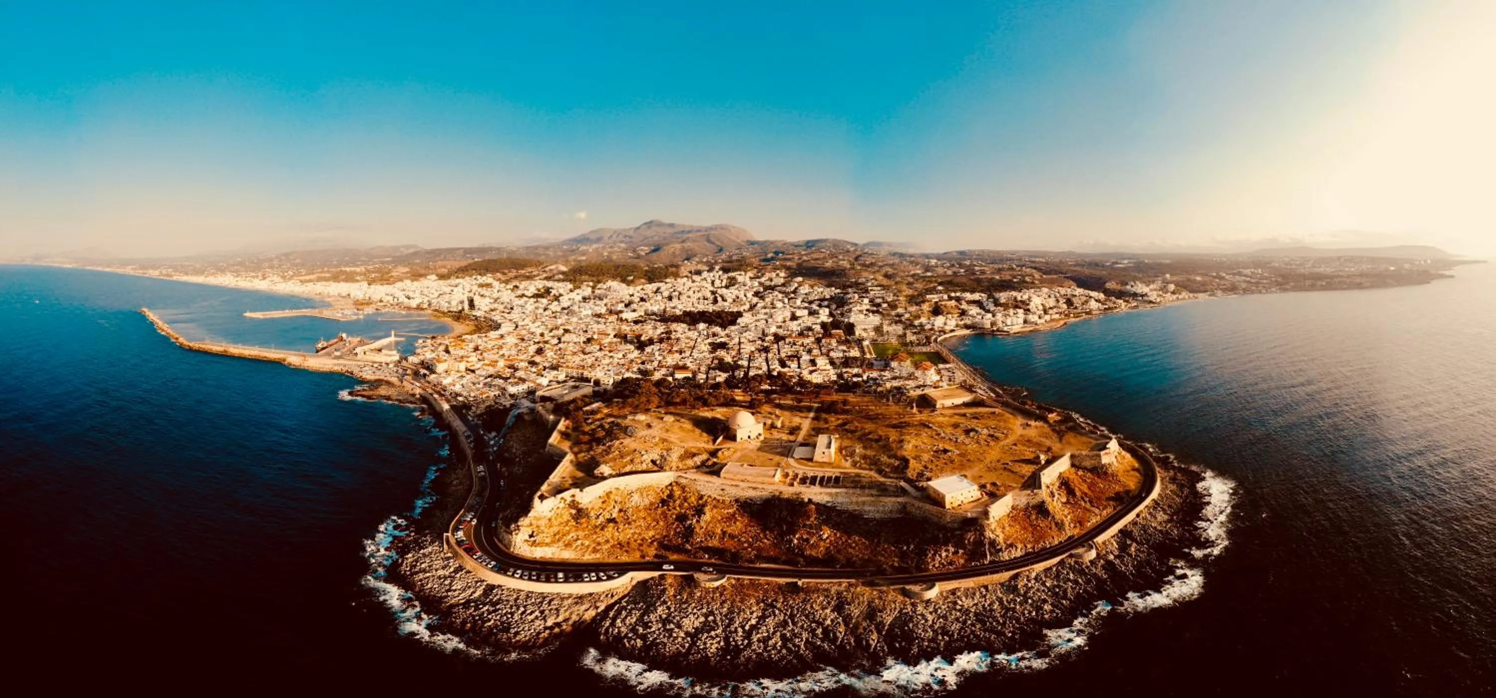 Bird's eye view in Eltina Hotel