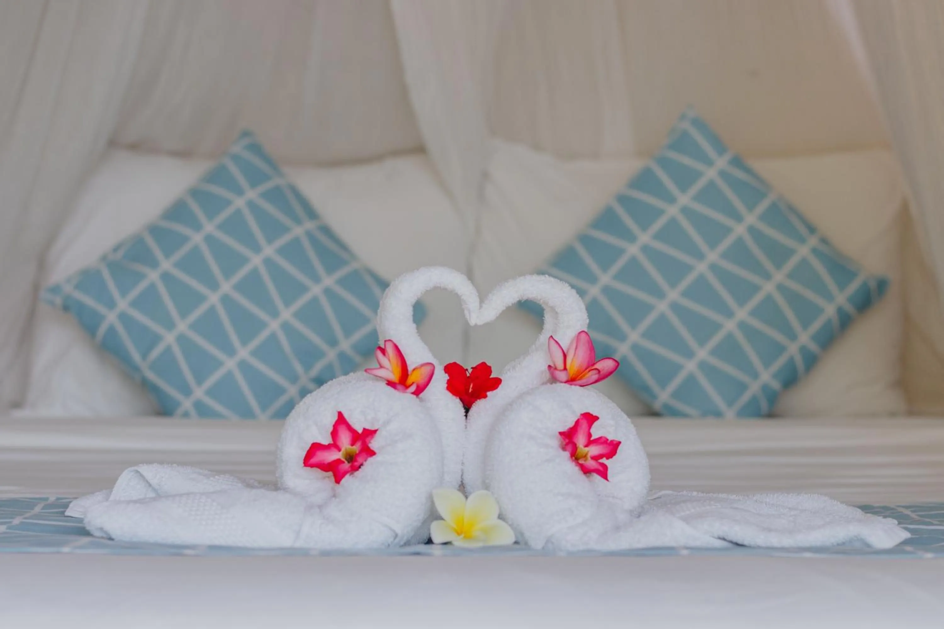 Bed in Shrining Cottages Lembongan