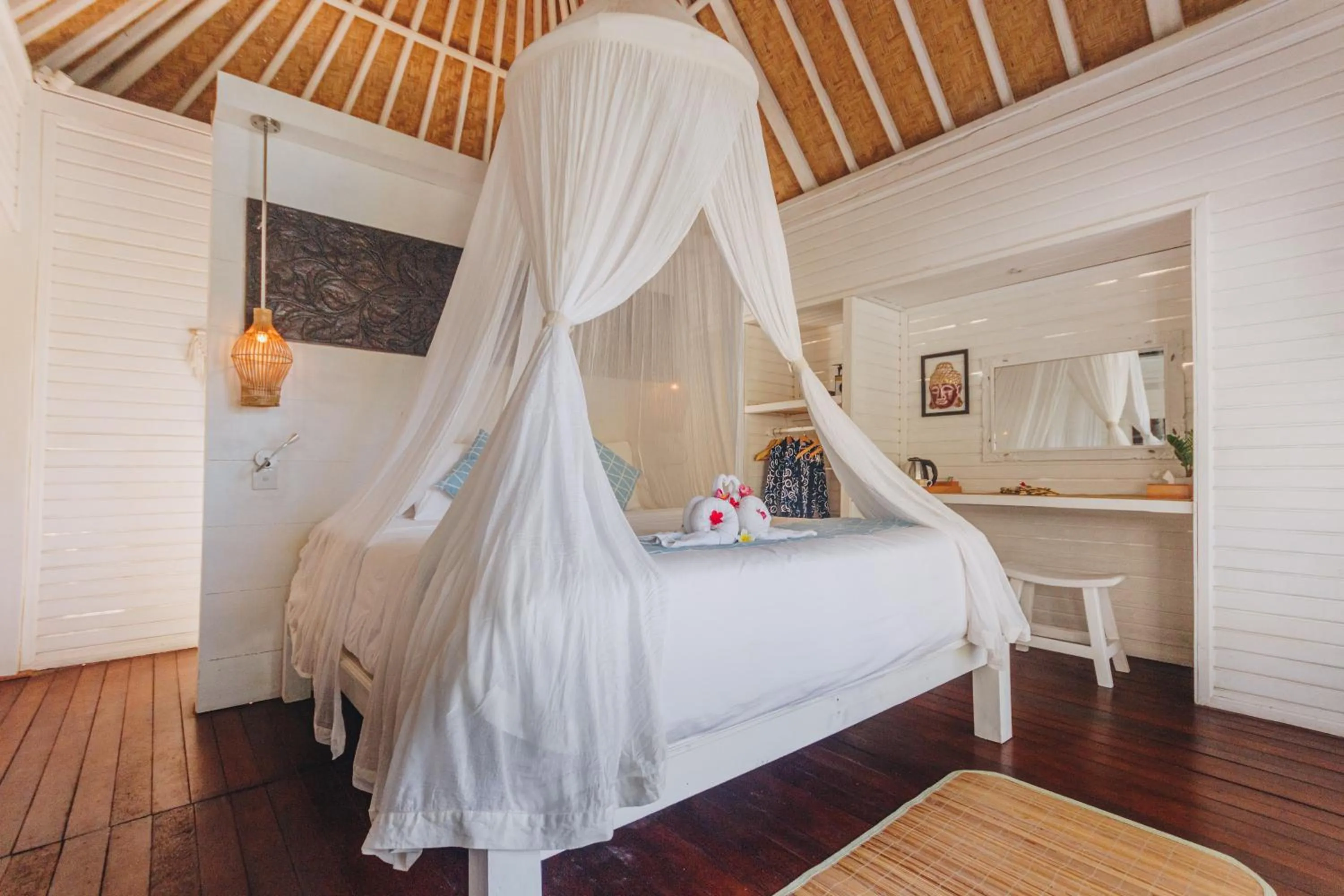 Bed in Shrining Cottages Lembongan
