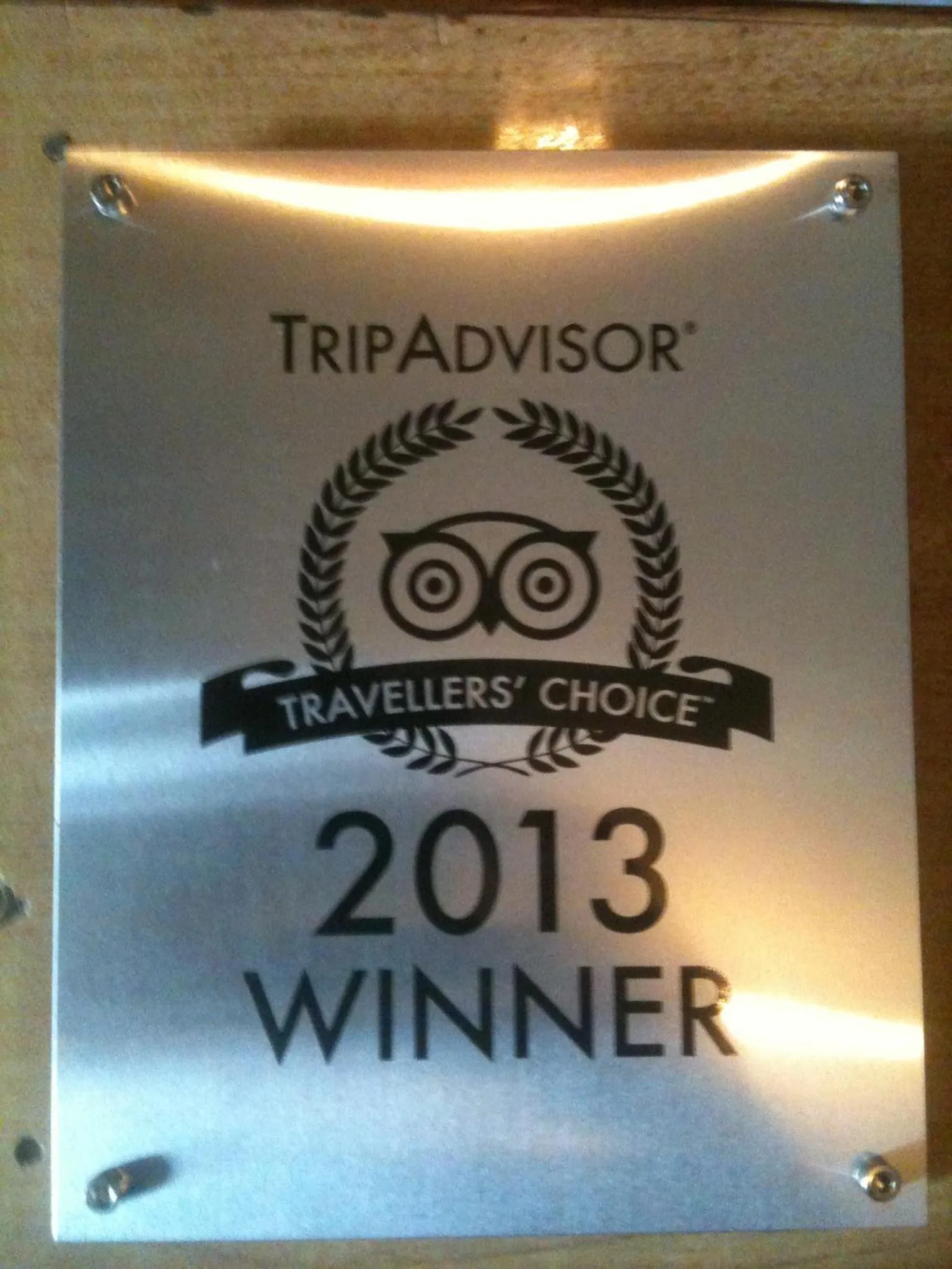 Certificate/Award in Mum's Garden Resort