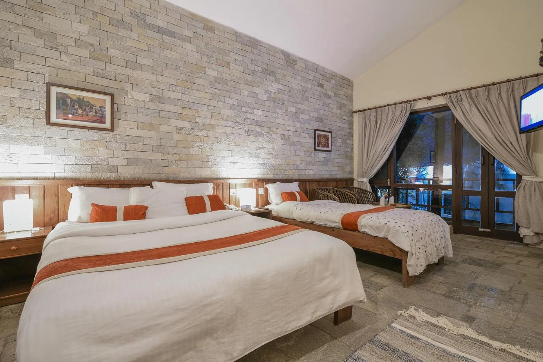 Property building, Bed in Mum's Garden Resort