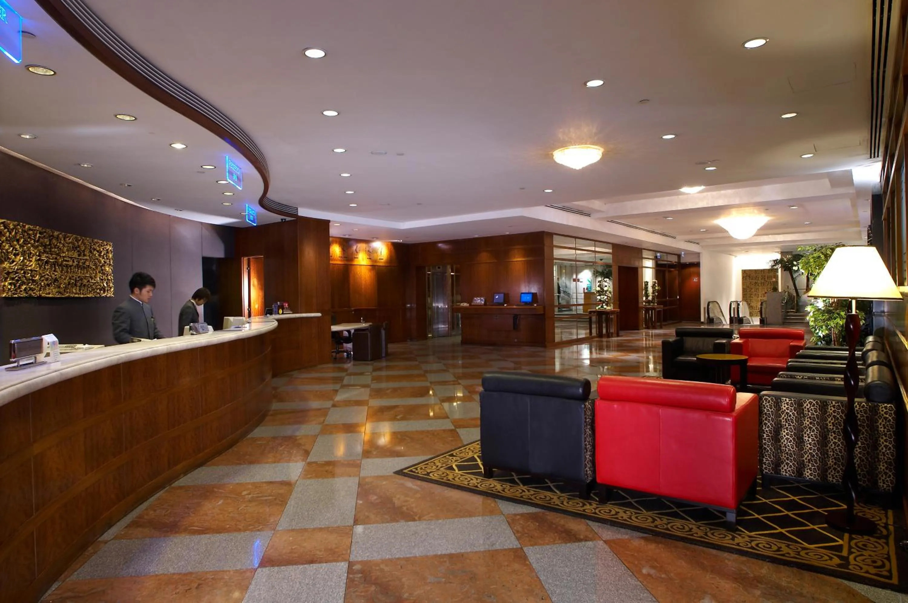 Lobby or reception in Metropark Hotel Kowloon