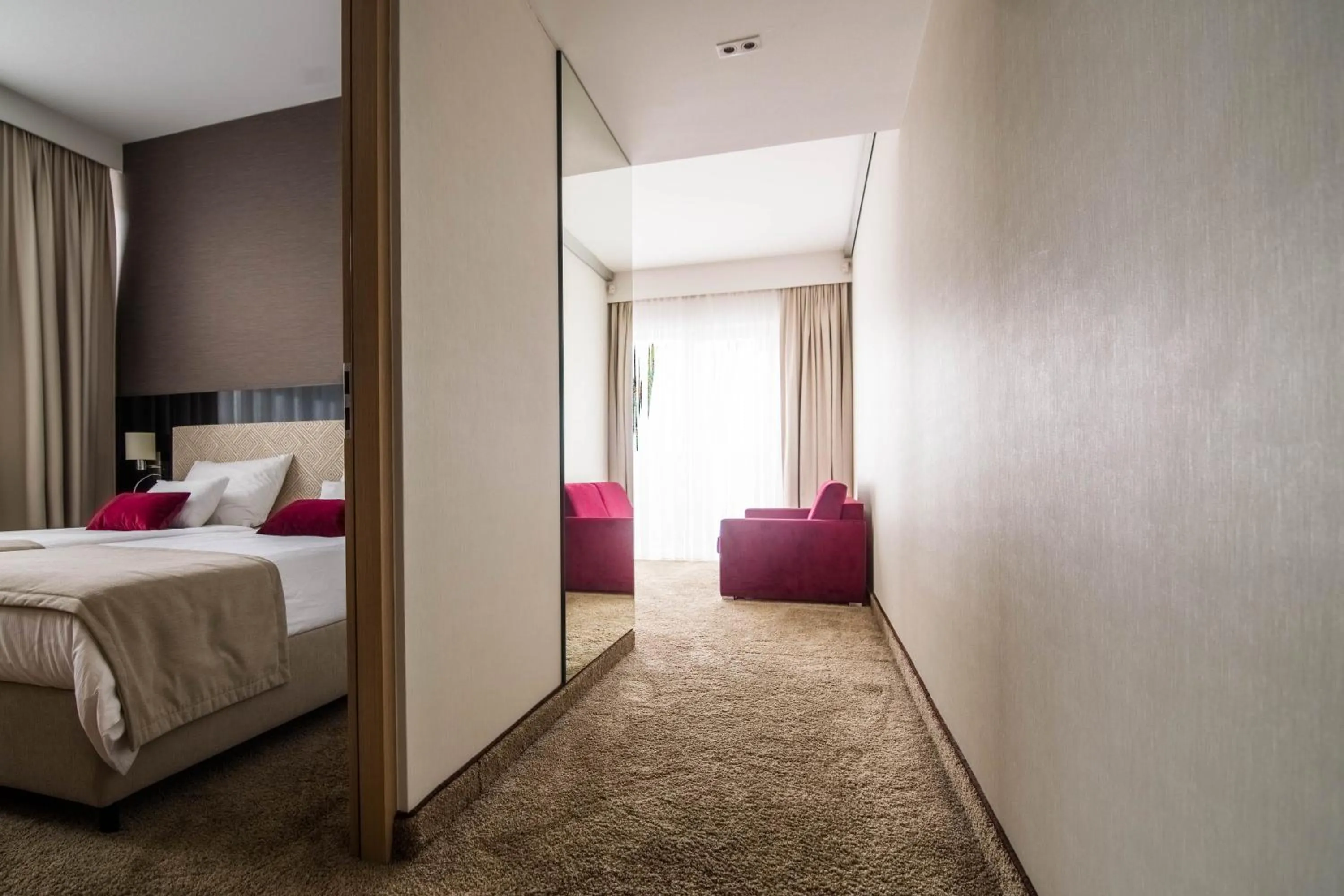 Bed in Hotel Bażantowo Sport