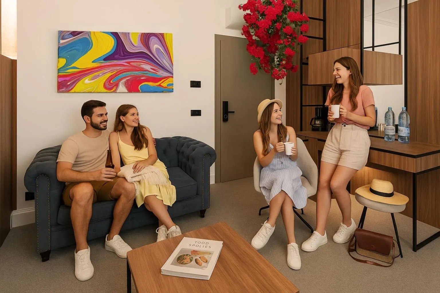 Text overlay in HIGHLINE DOWNTOWN ApartHotel OLDTOWN UNIRII SQUARE