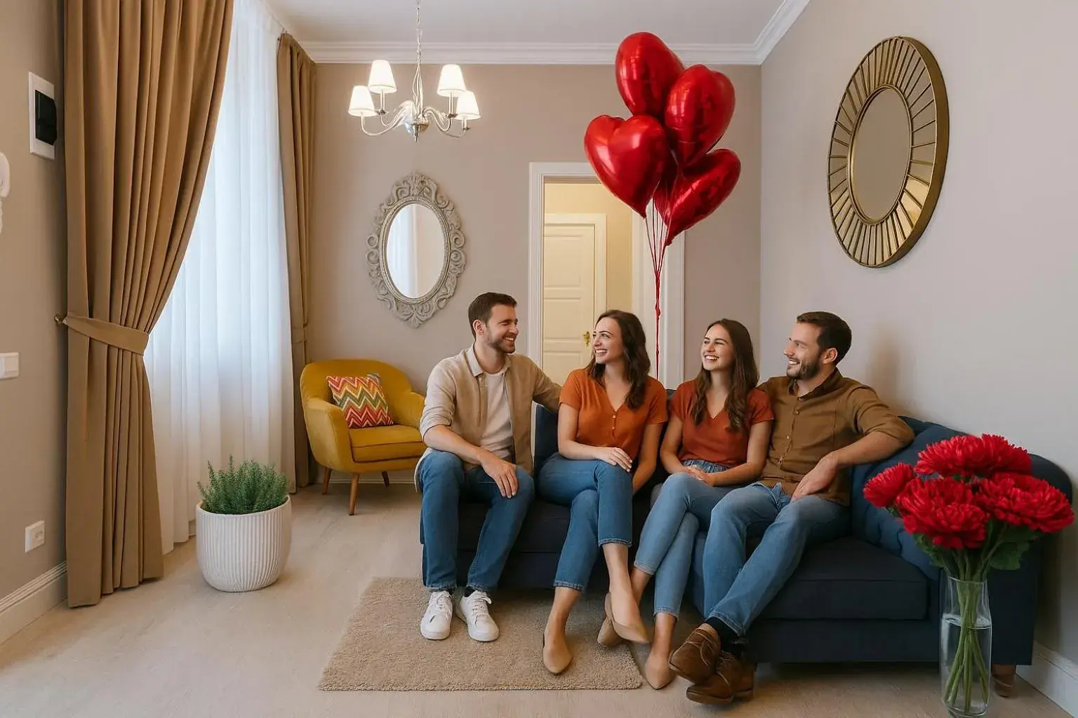 Three-Bedroom Apartment in HIGHLINE DOWNTOWN ApartHotel OLDTOWN UNIRII SQUARE Three-Bedroom Apartment in HIGHLINE DOWNTOWN ApartHotel OLDTOWN UNIRII SQUARE