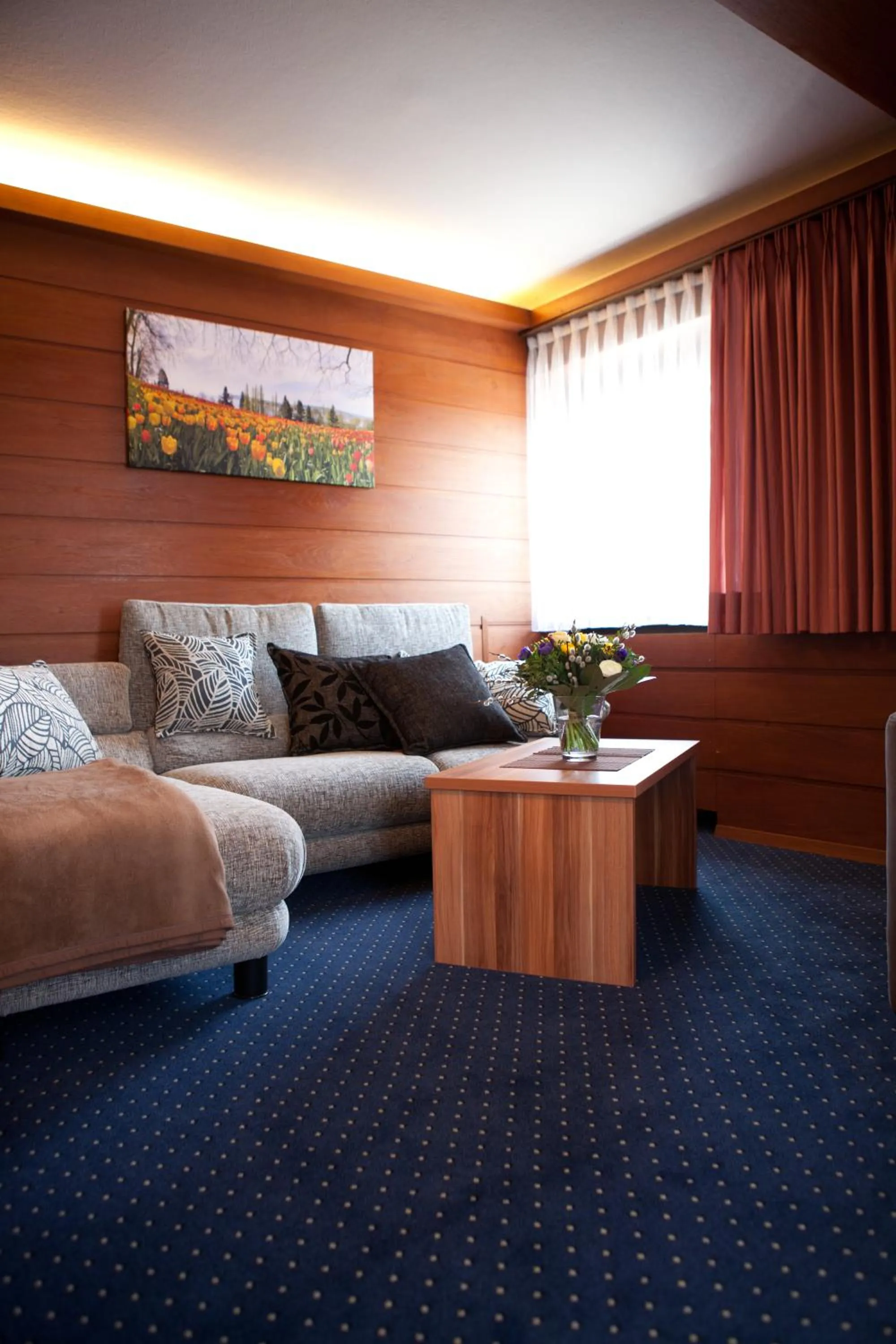 Living room in Hotel Knaus am Hafen