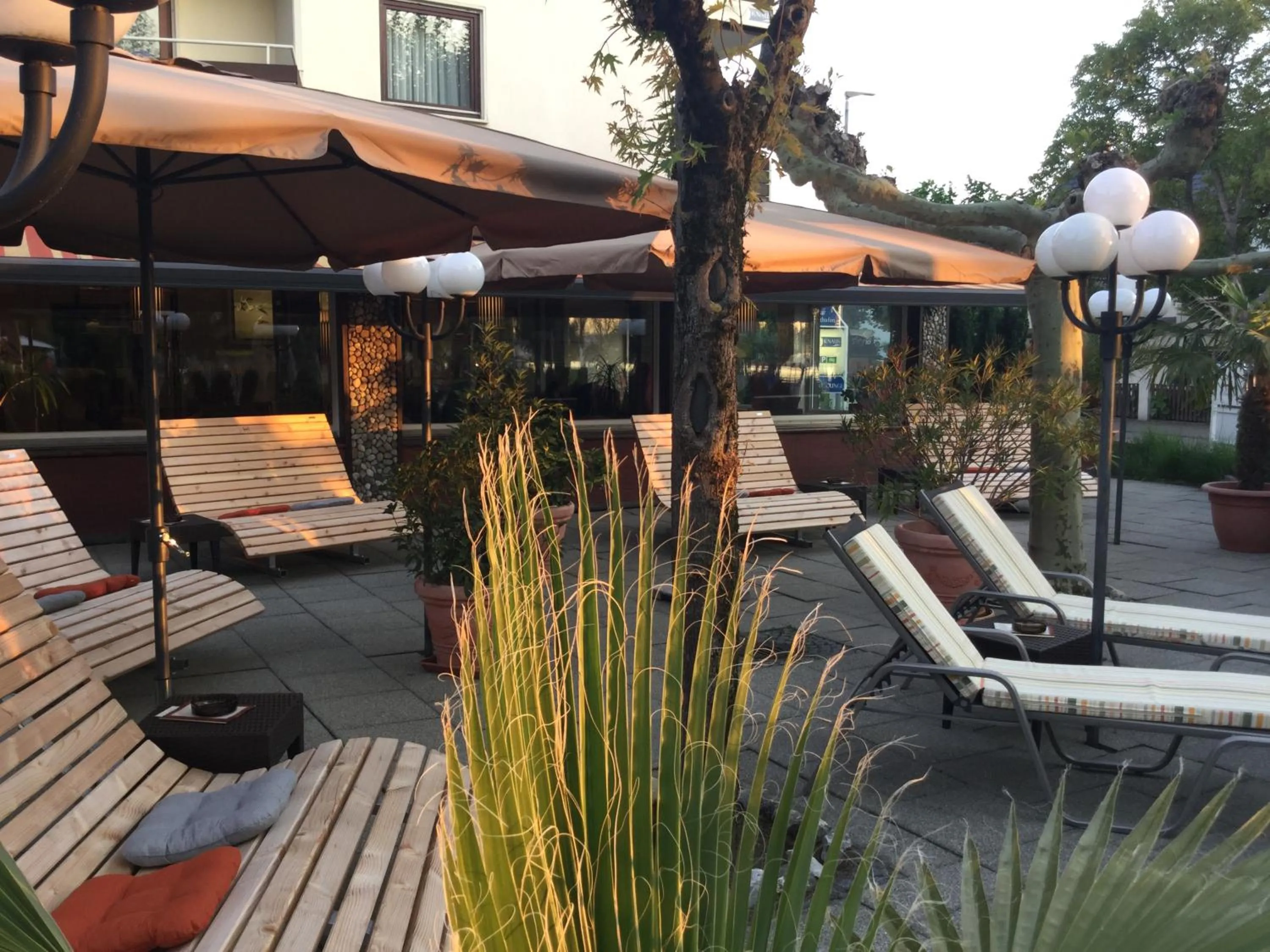 Balcony/Terrace in Hotel Knaus am Hafen