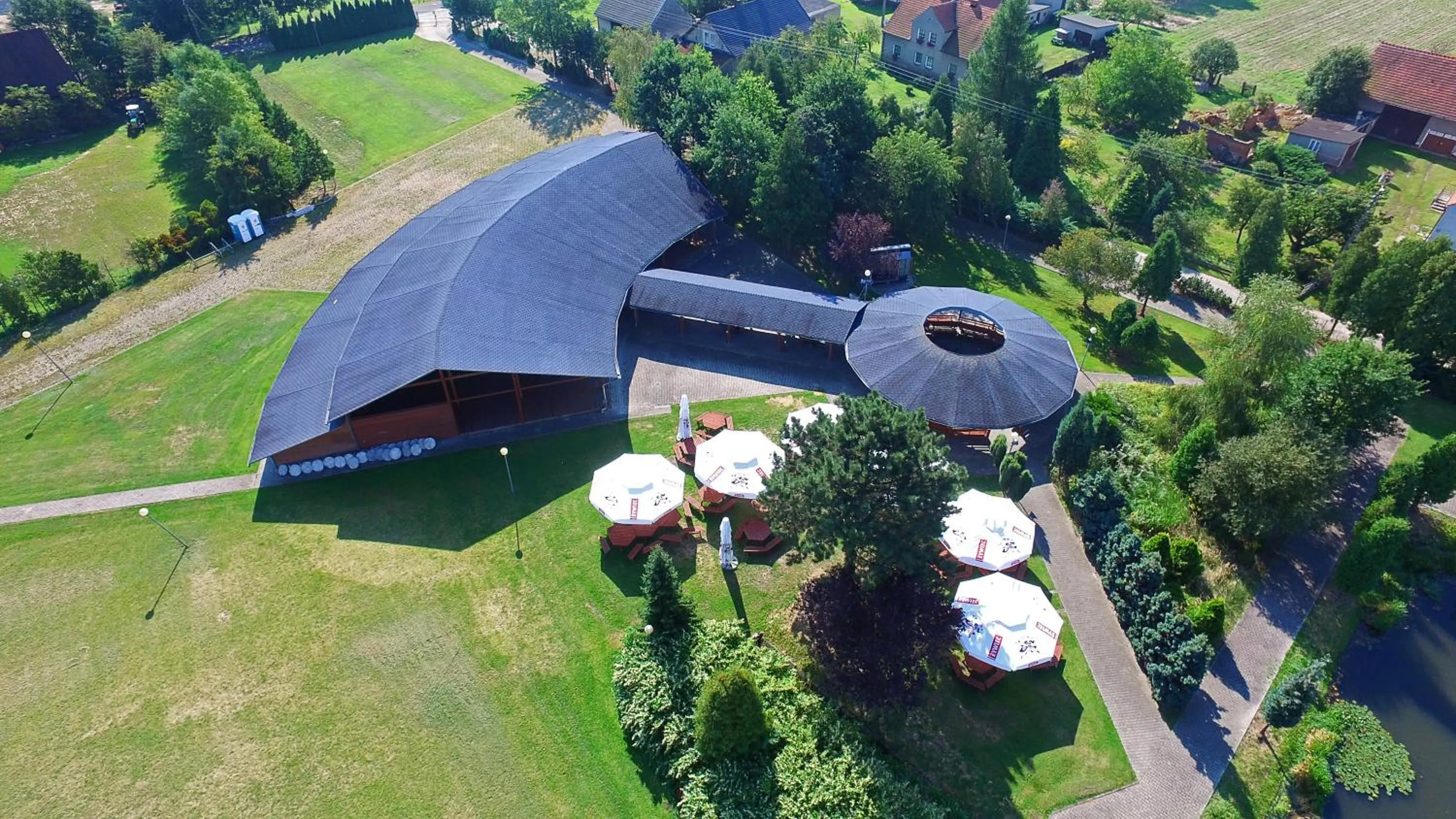 Bird's eye view in Hotel Nad Stawem