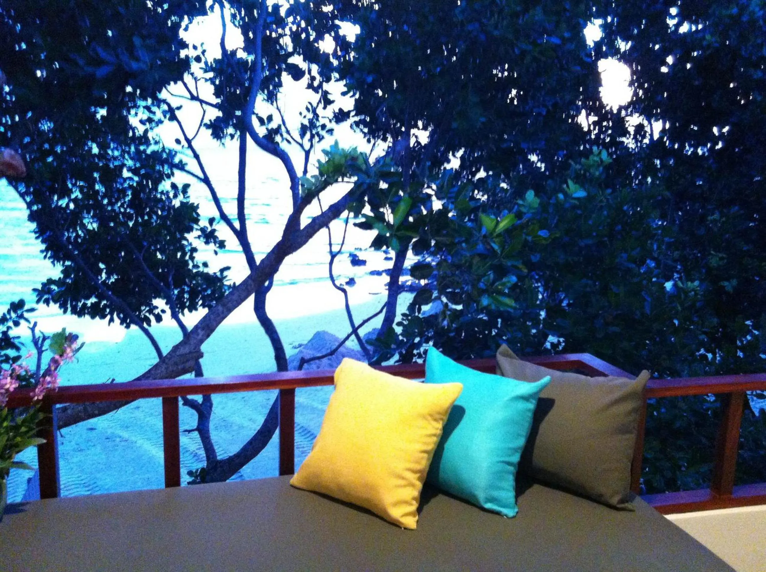 Seating area in Bliss Resort Krabi