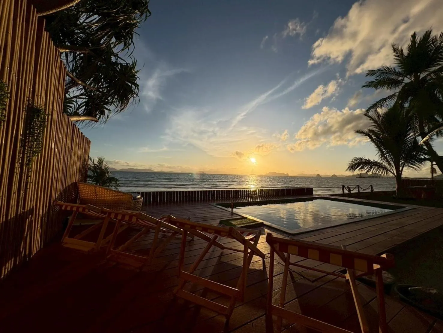 Swimming pool in Bliss Resort Krabi