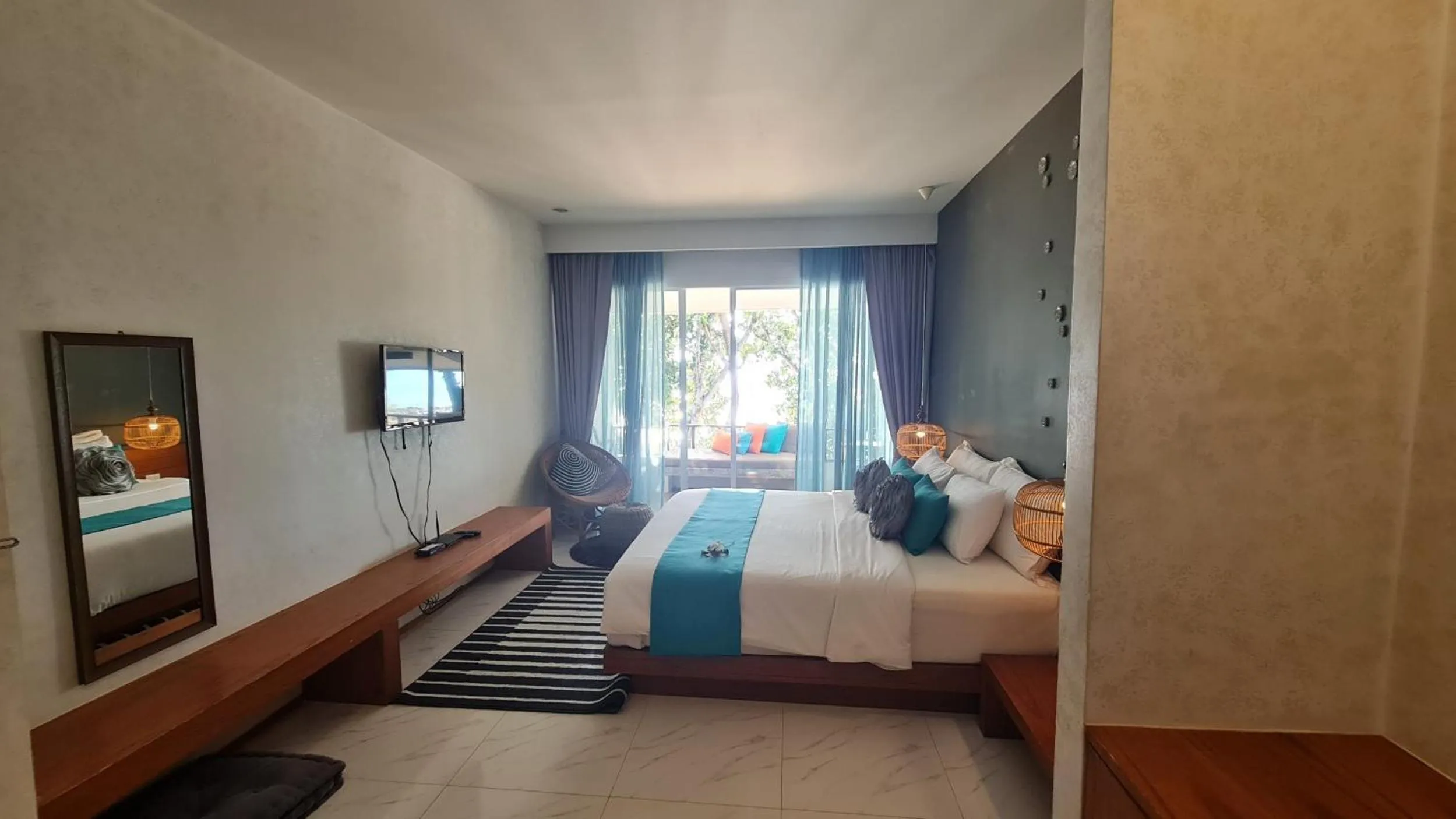 Bedroom, Bed in Bliss Resort Krabi