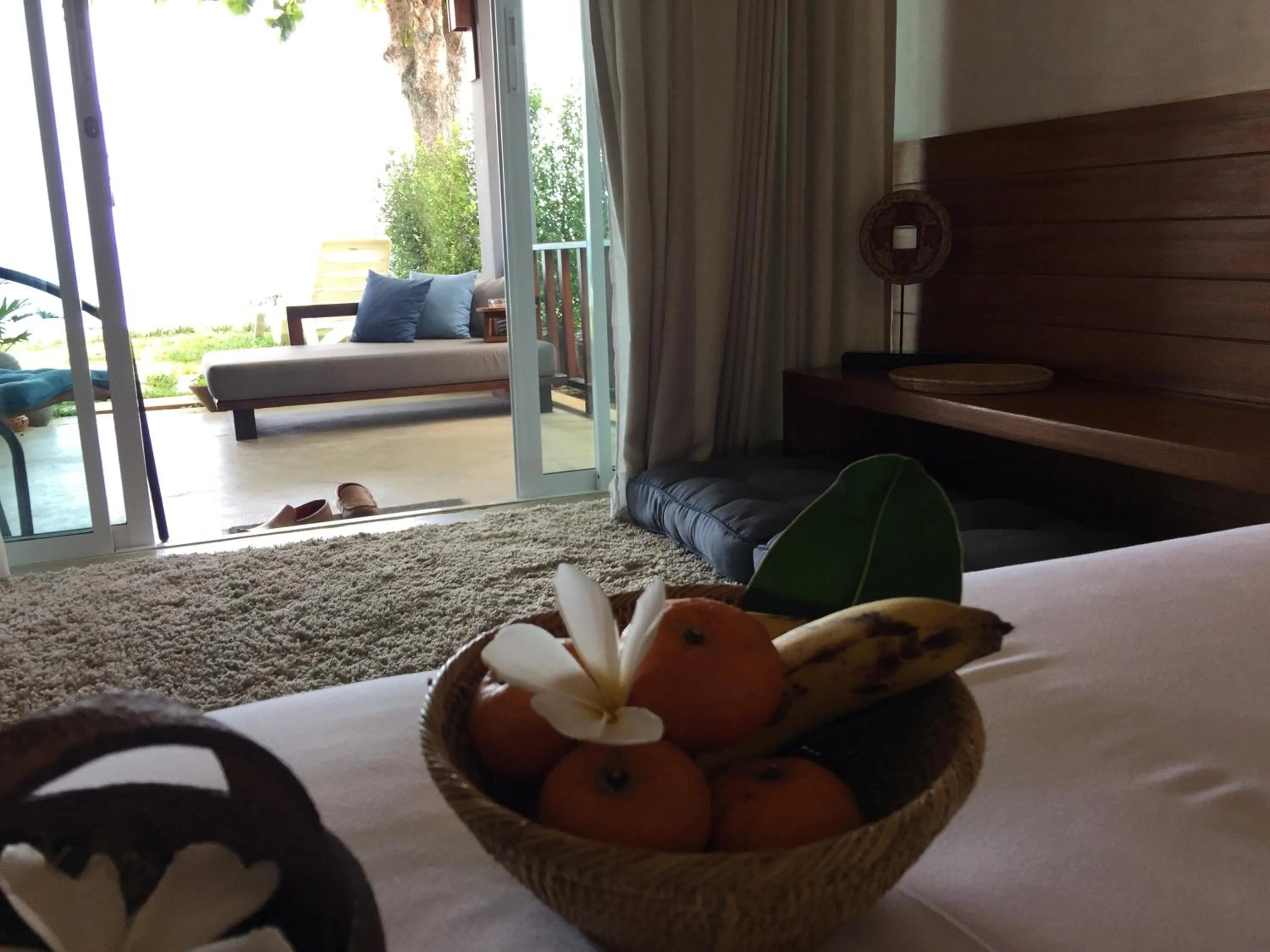 Patio, Bed in Bliss Resort Krabi