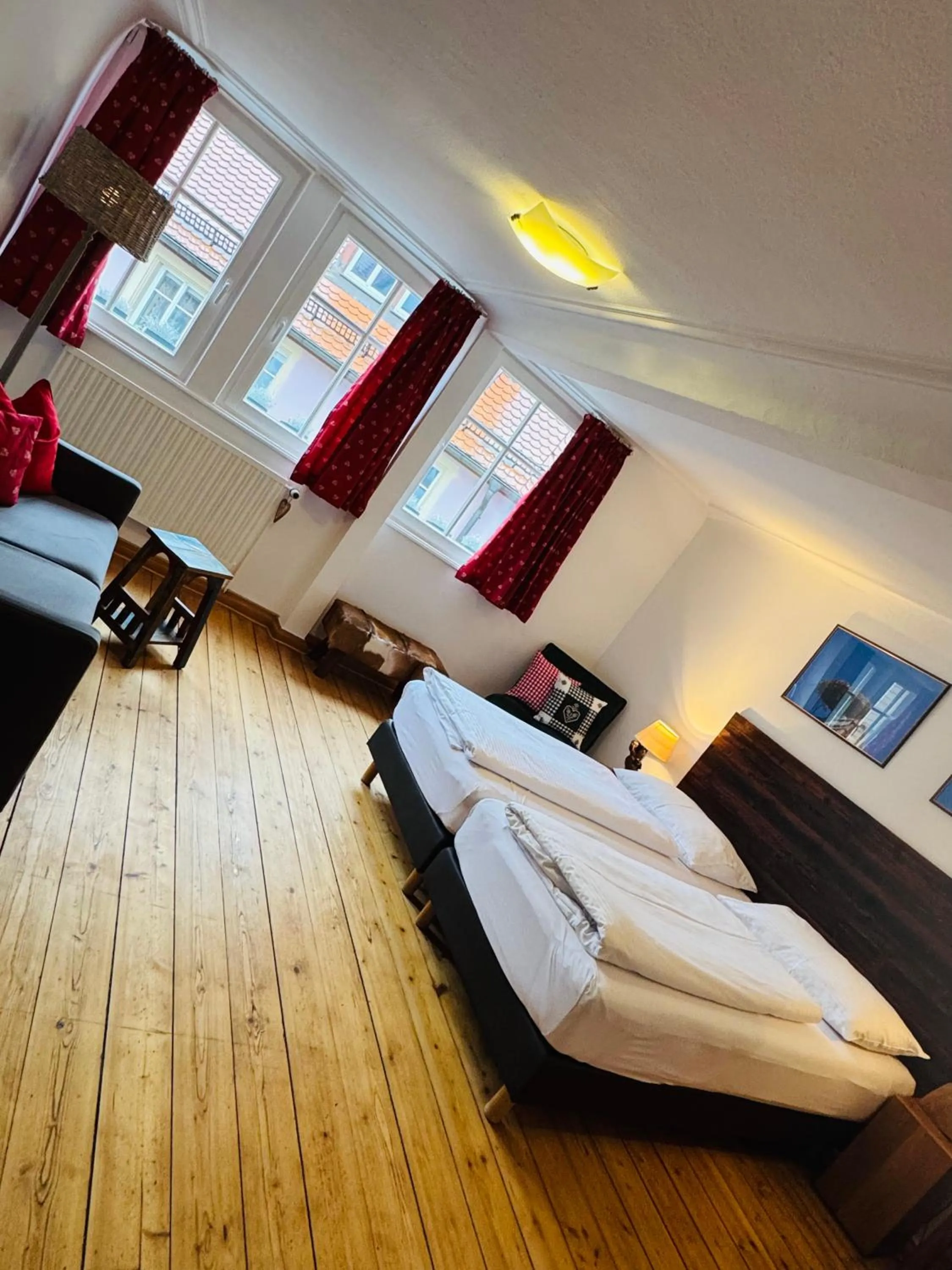 Bed in Gästehaus Alter Keller