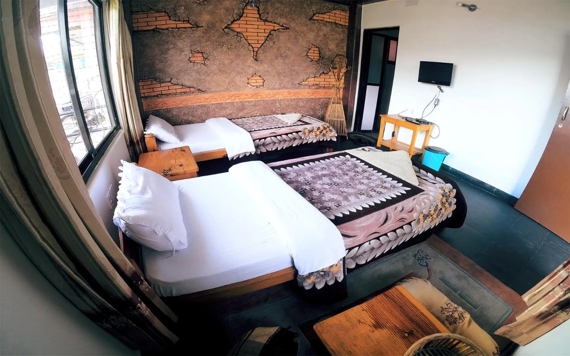 Bed in Hotel Hakoniwa