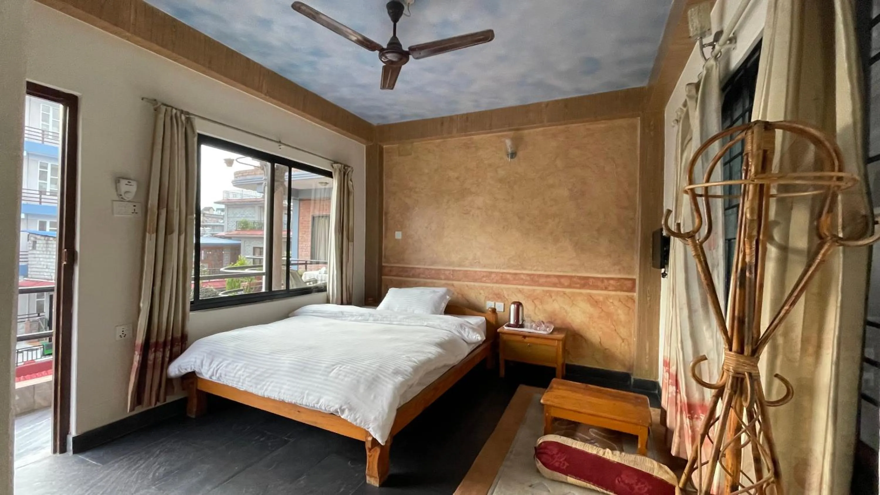 Bed in Hotel Hakoniwa