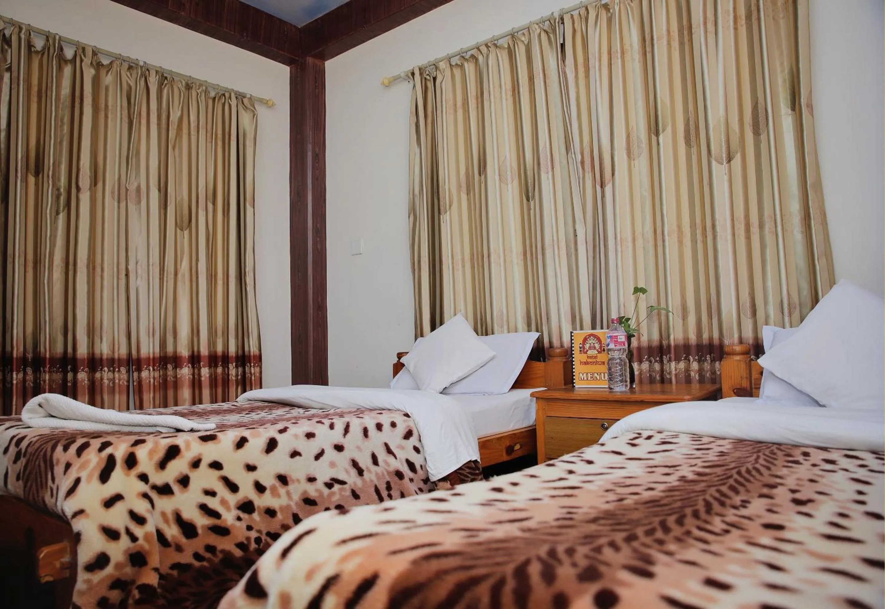 Bed in Hotel Hakoniwa