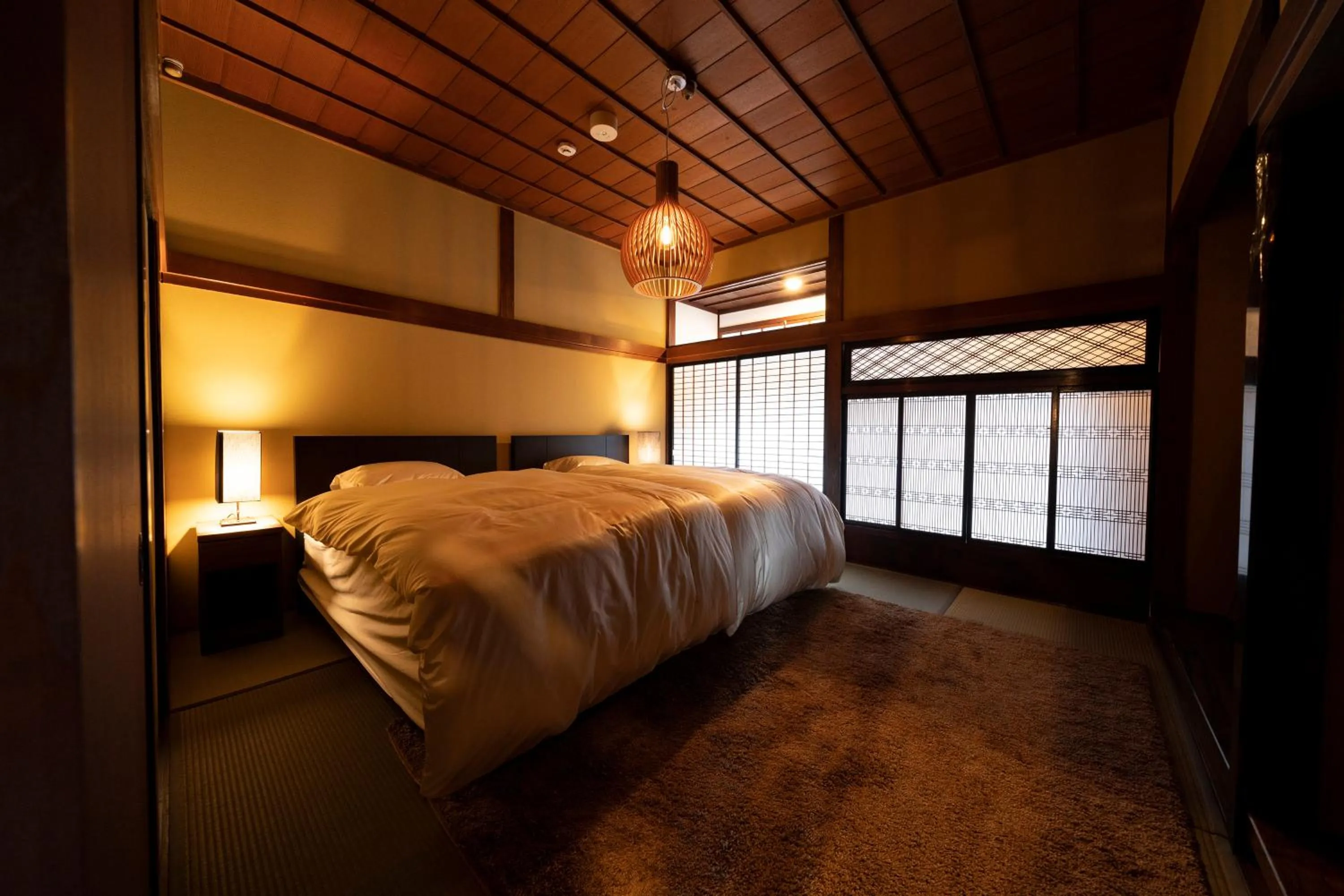 Bedroom, Bed in Iizukatei