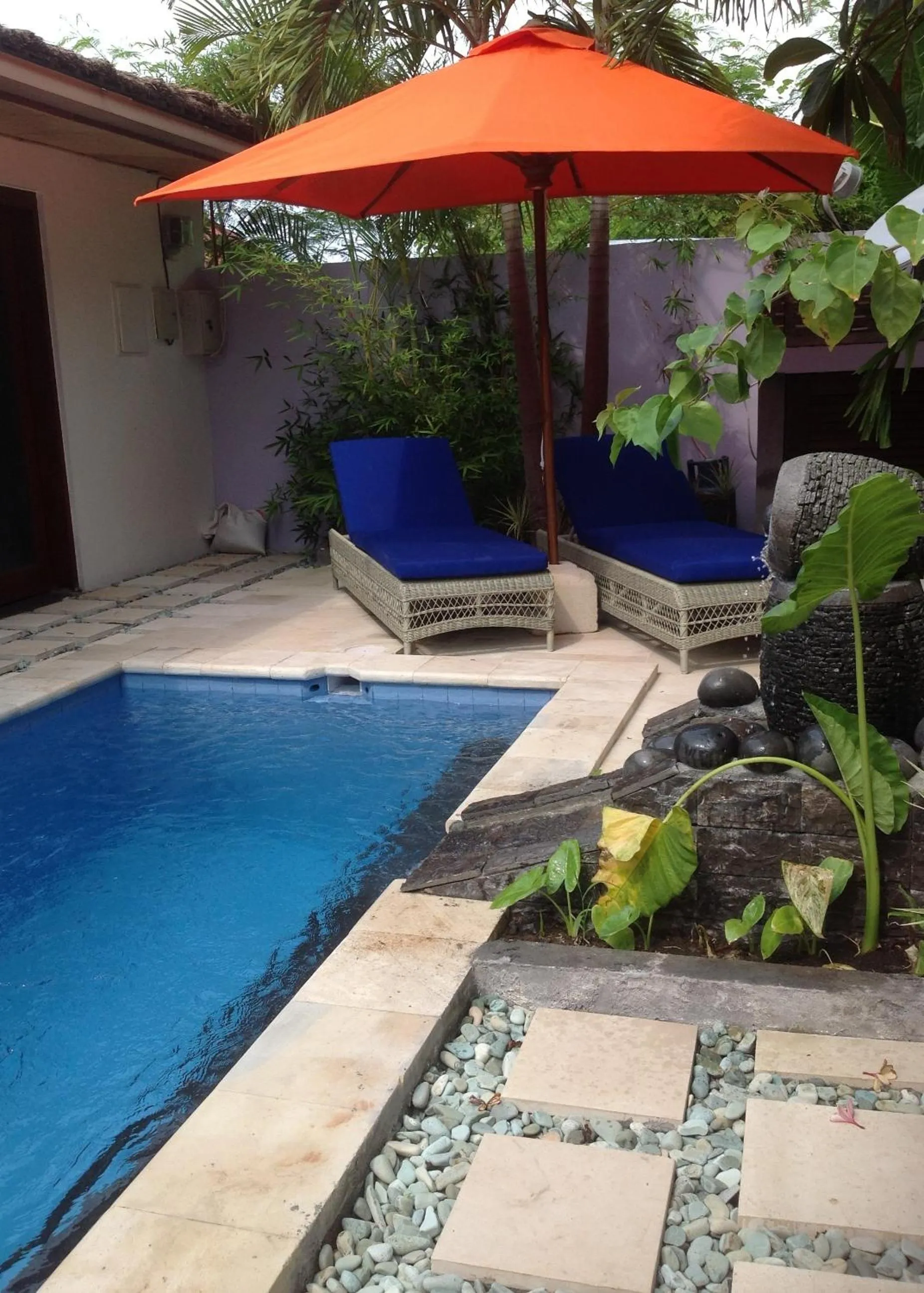 Garden in Lembongan Sanctuary Villas