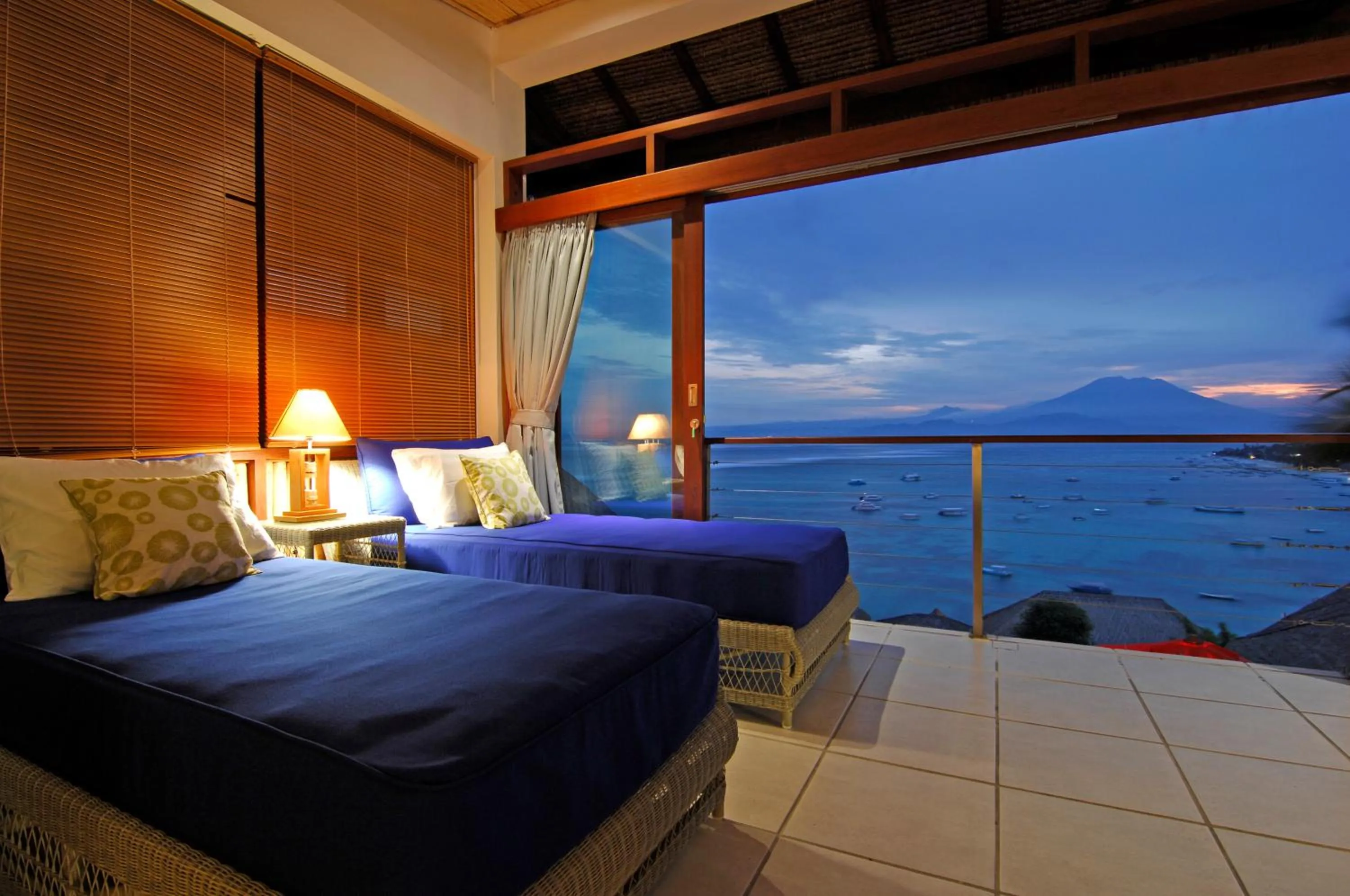 View (from property/room), Bed in Lembongan Sanctuary Villas