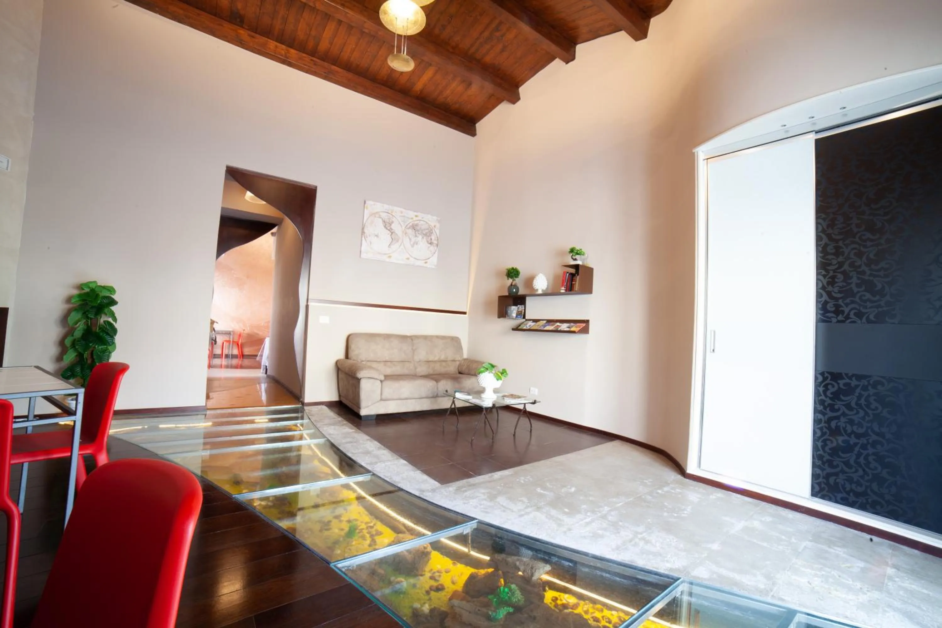 Communal lounge/ TV room in B&B Ninfeo Siracusa - Rooms & Breakfast