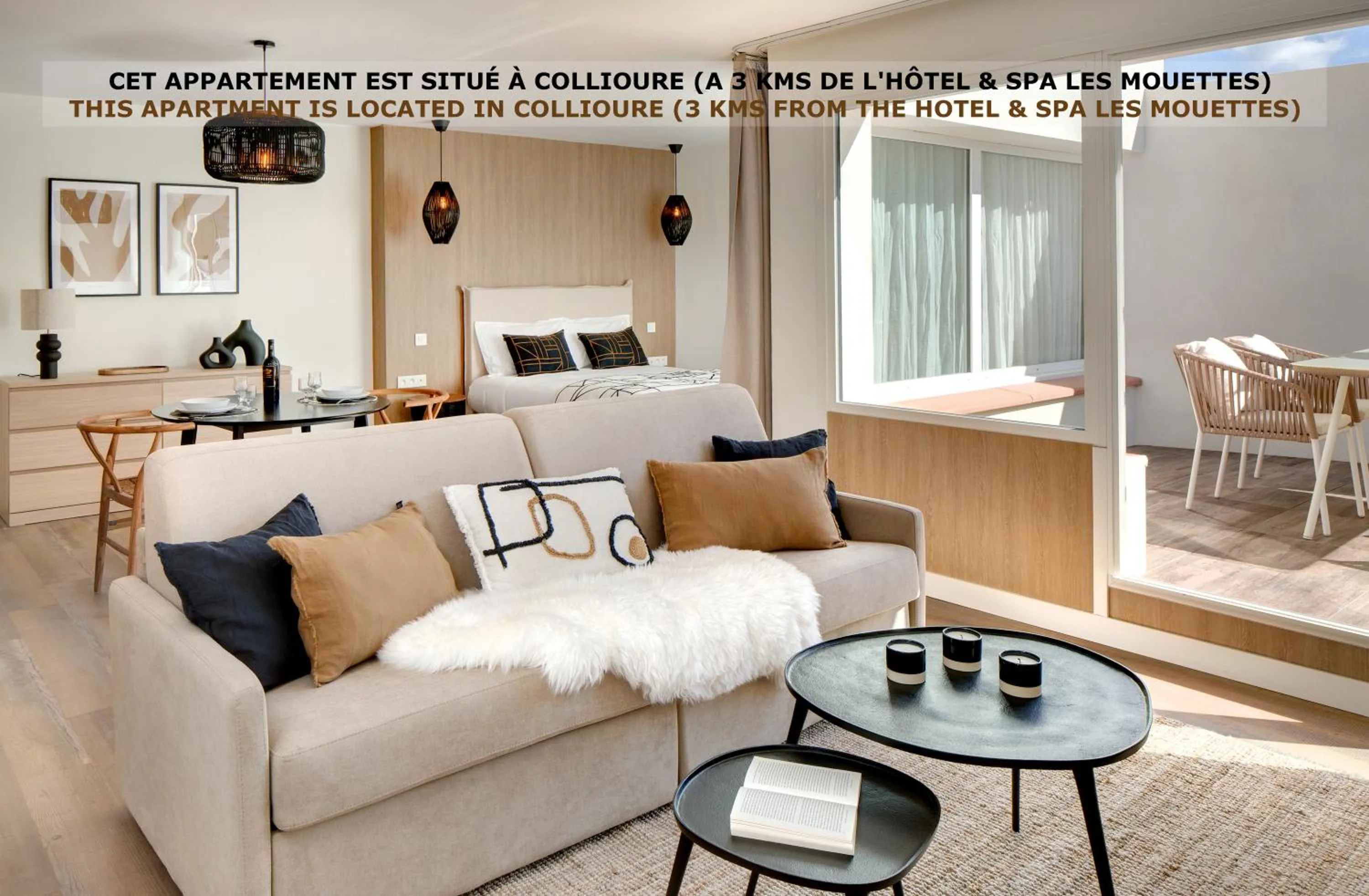 Photo of the whole room in Hôtel & Spa Les Mouettes