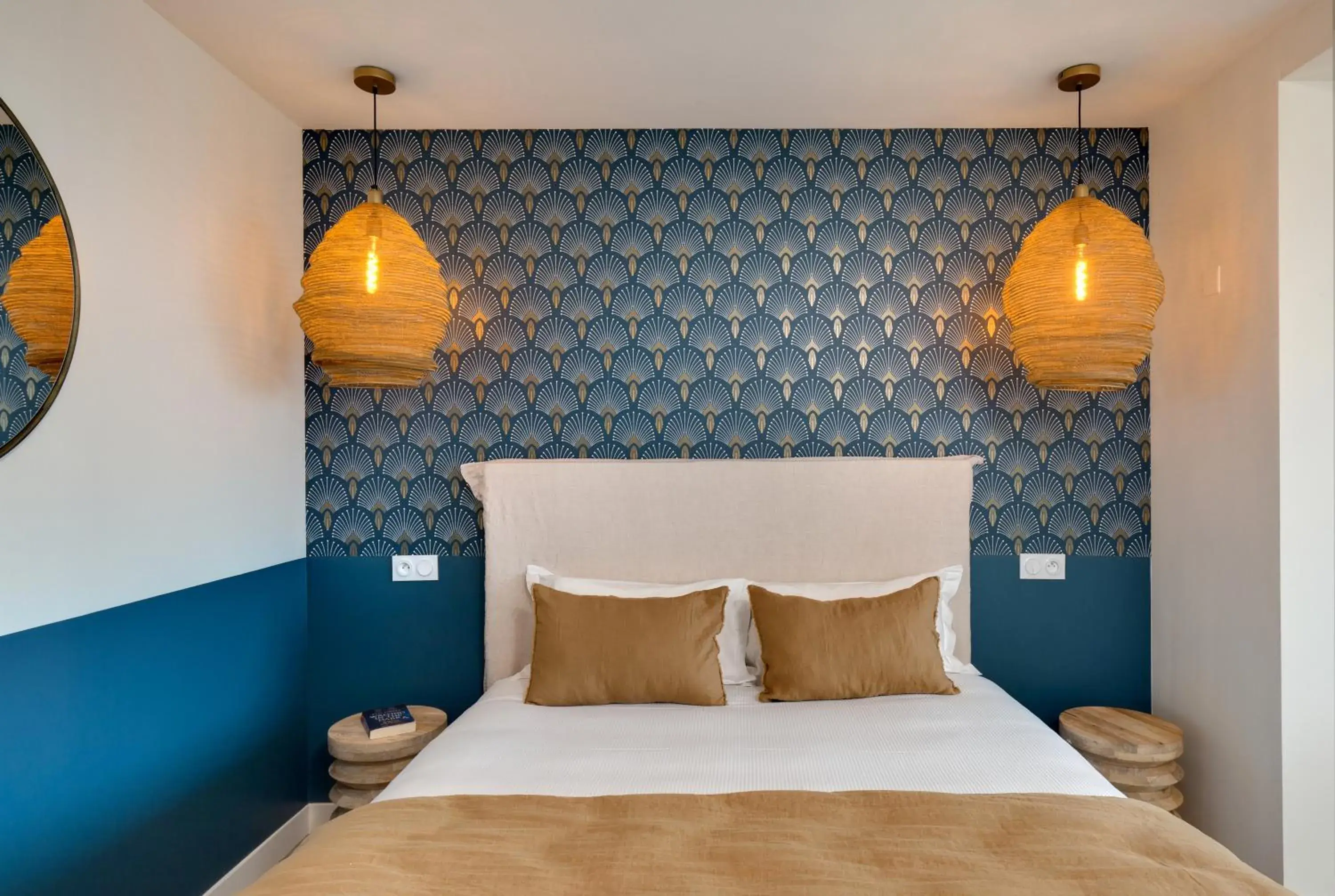 Double Room with Sea View in Hôtel & Spa Les Mouettes Double Room with Sea View in Hôtel & Spa Les Mouettes