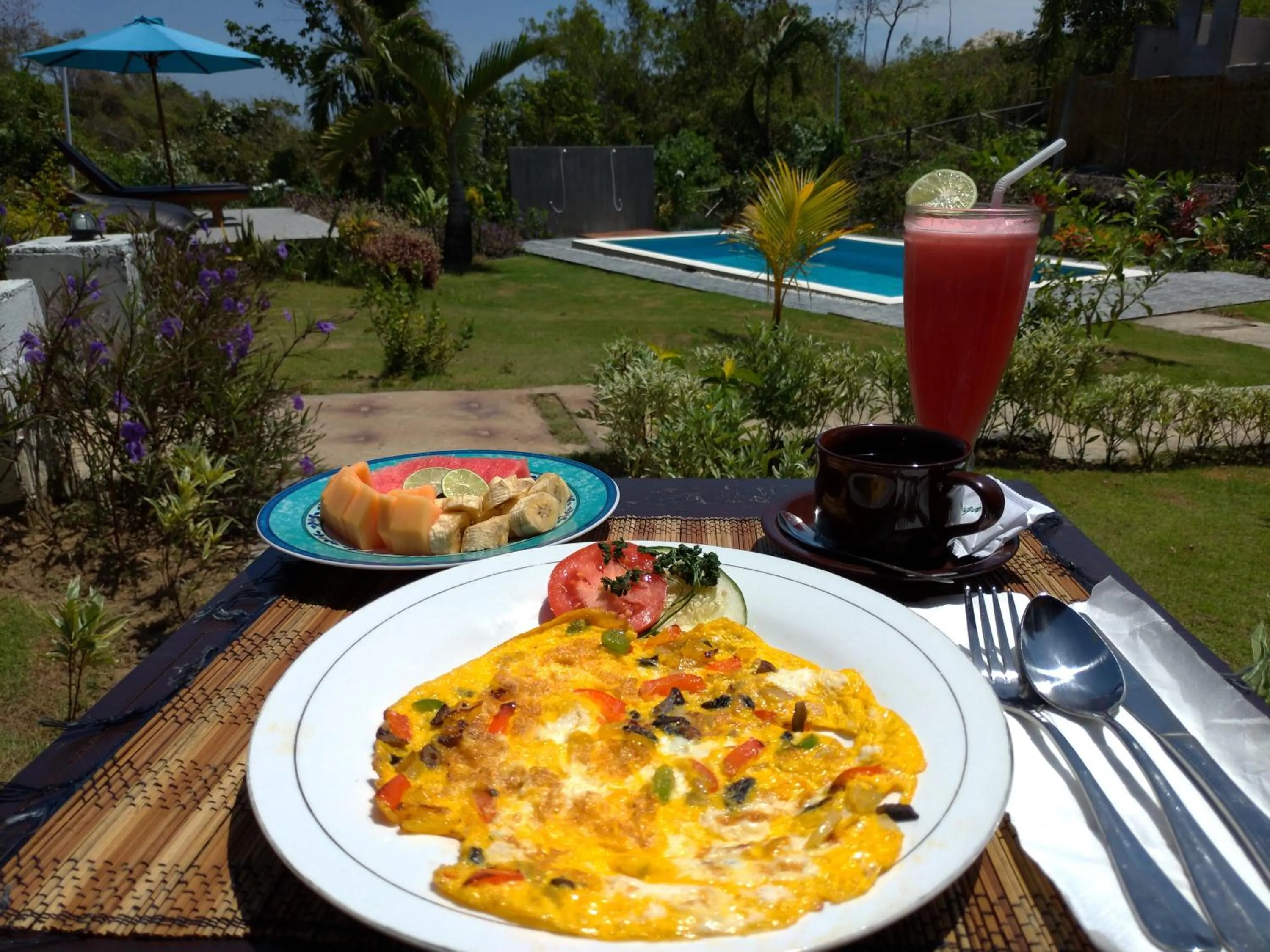 Breakfast in The Pande Hill Homestay
