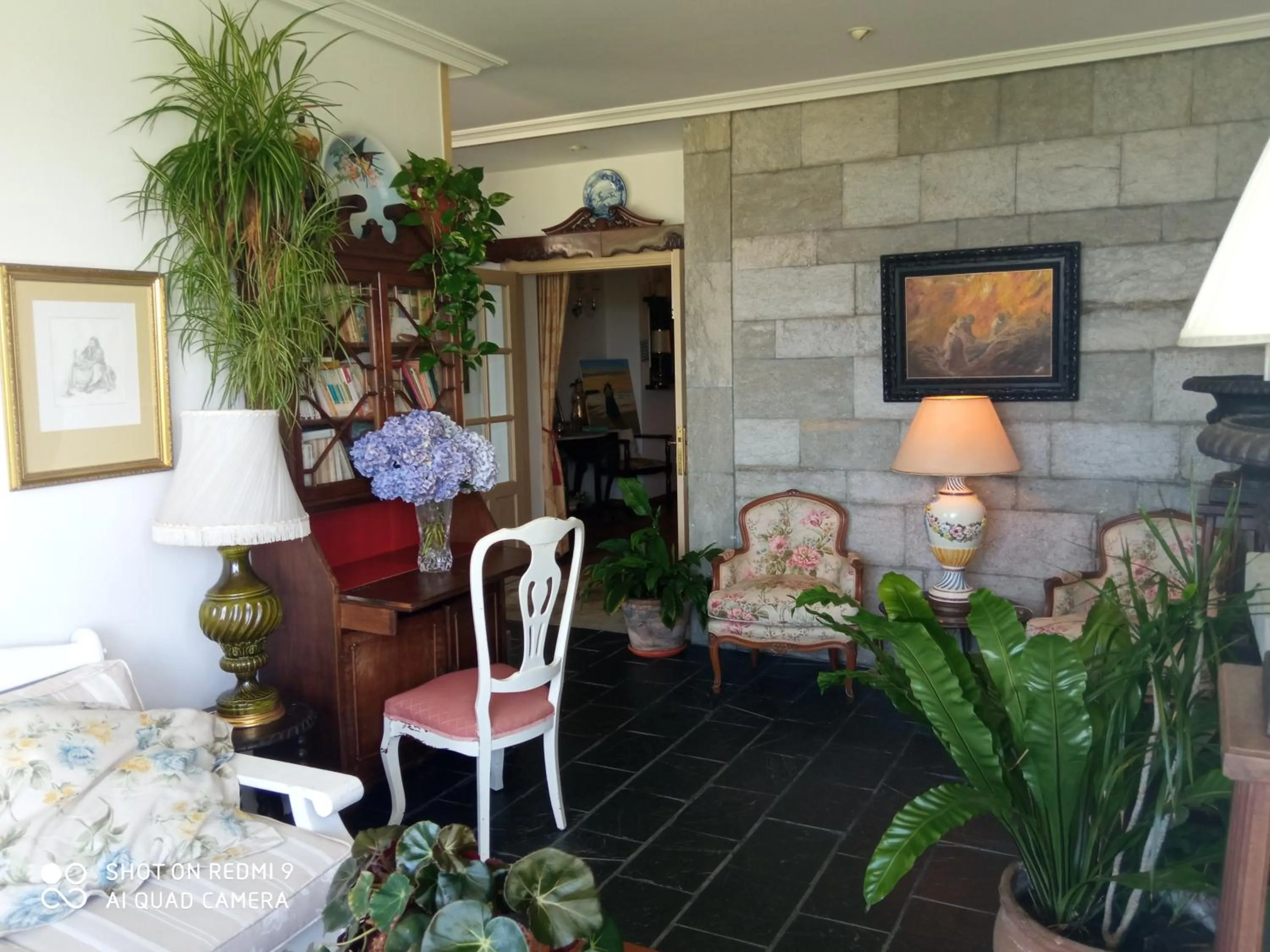Living room in Hotel Rural El Pagadín