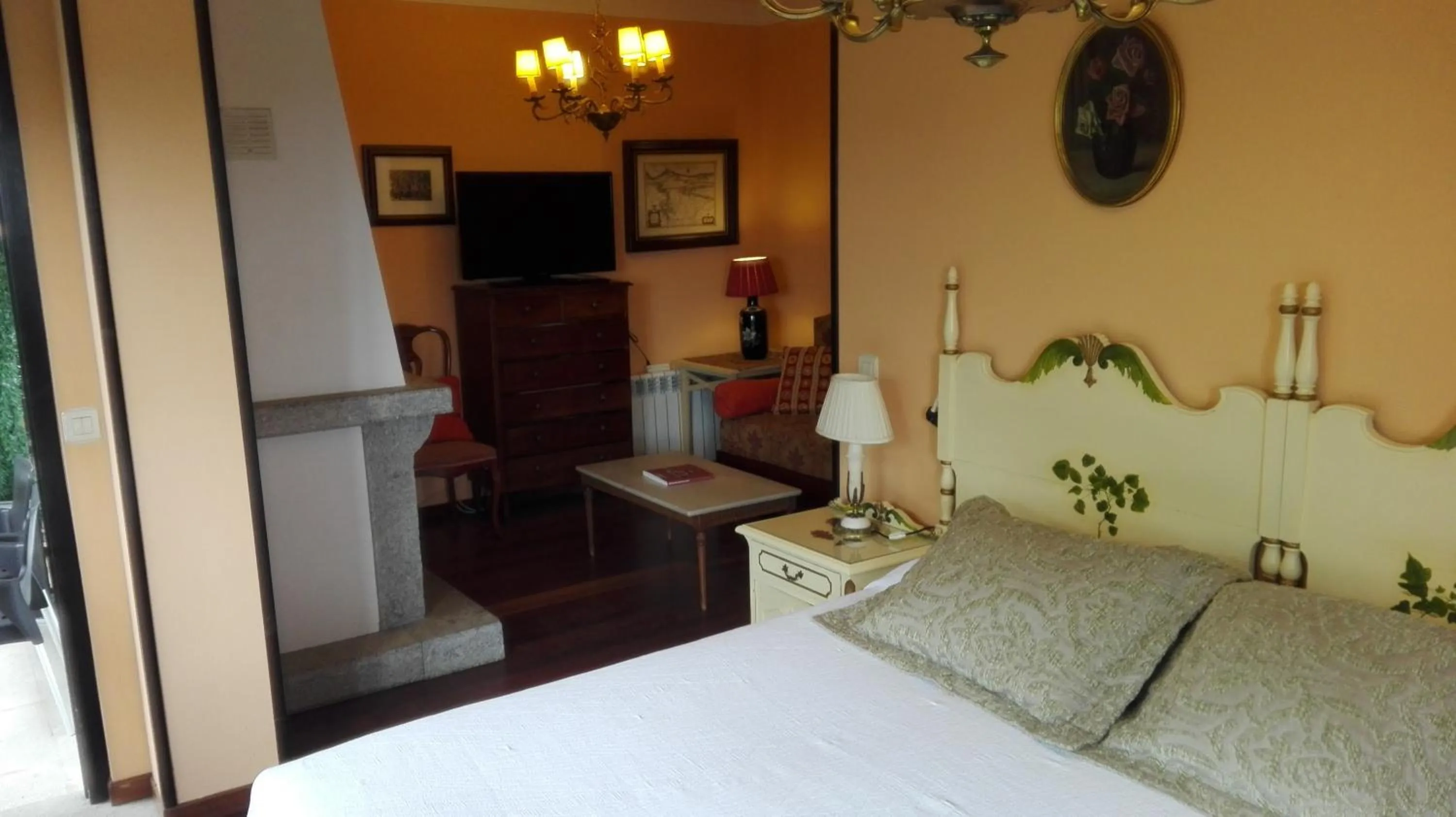 Bed in Hotel Rural El Pagadín