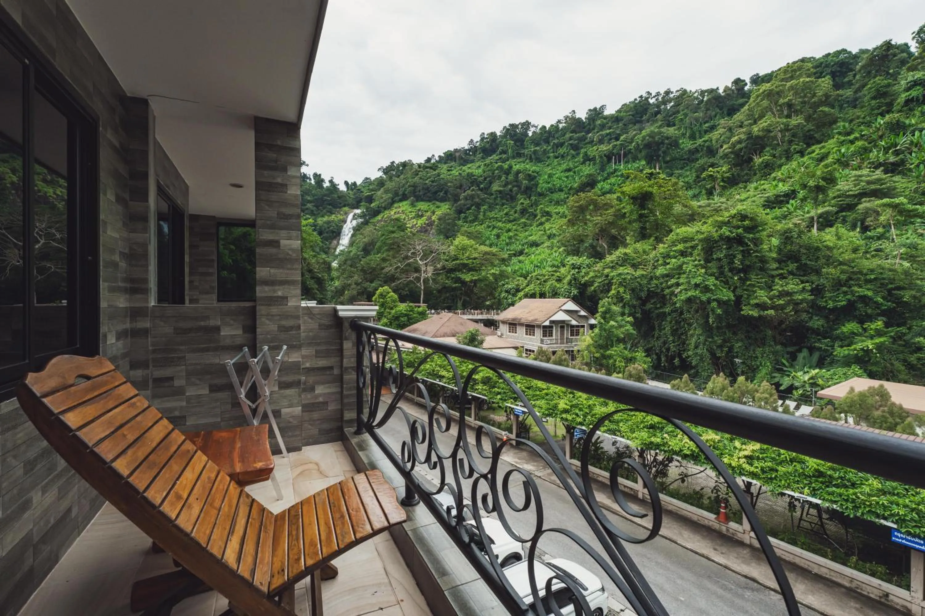 Natural landscape in Namtok Sarika Resotel