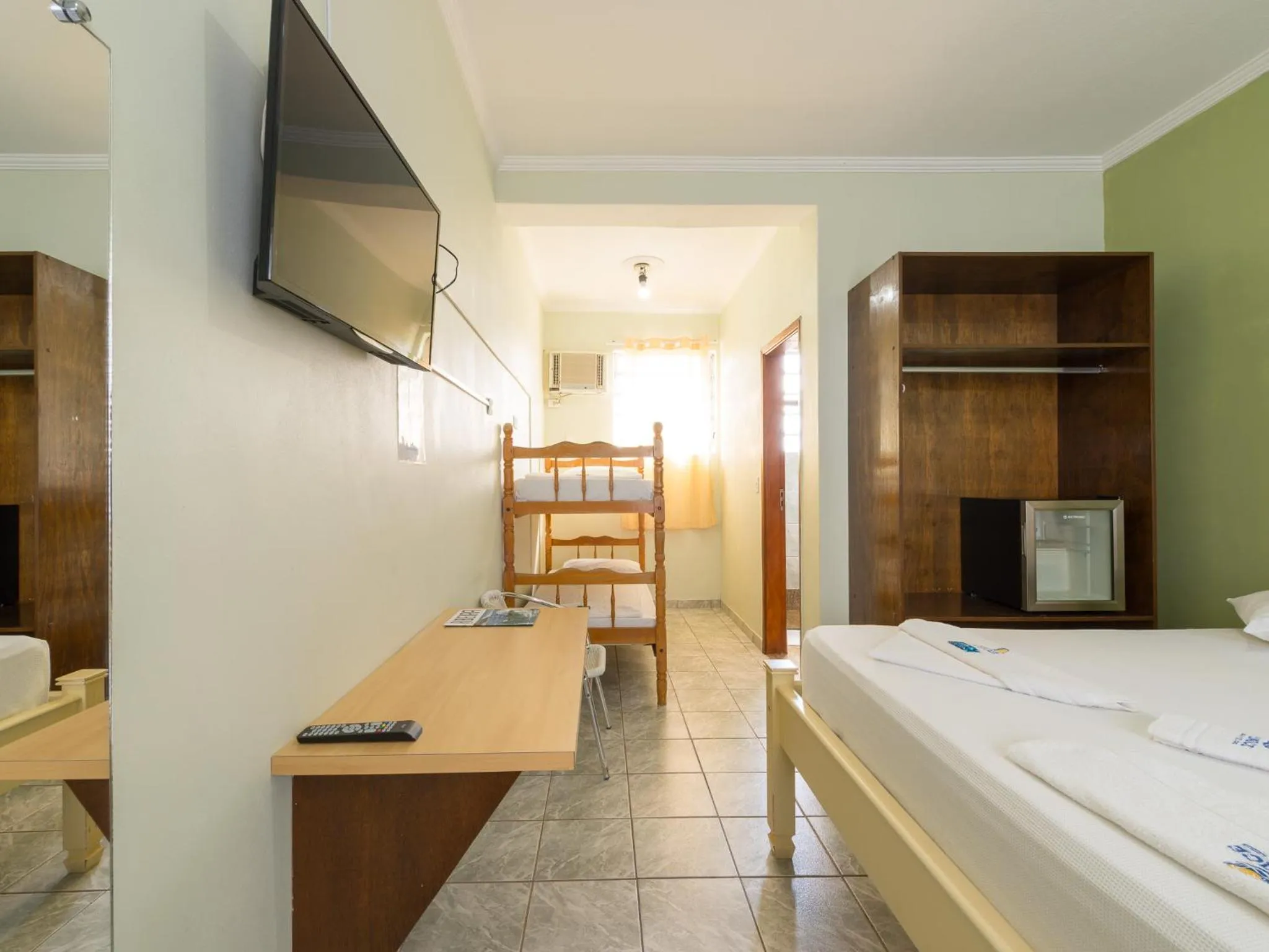 Bedroom, Bed in Hotel Venice Ubatuba