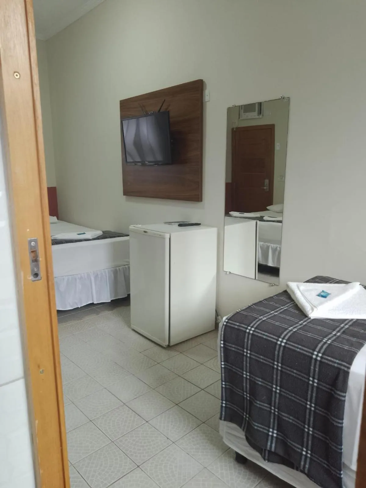 Bed in Hotel Venice Ubatuba